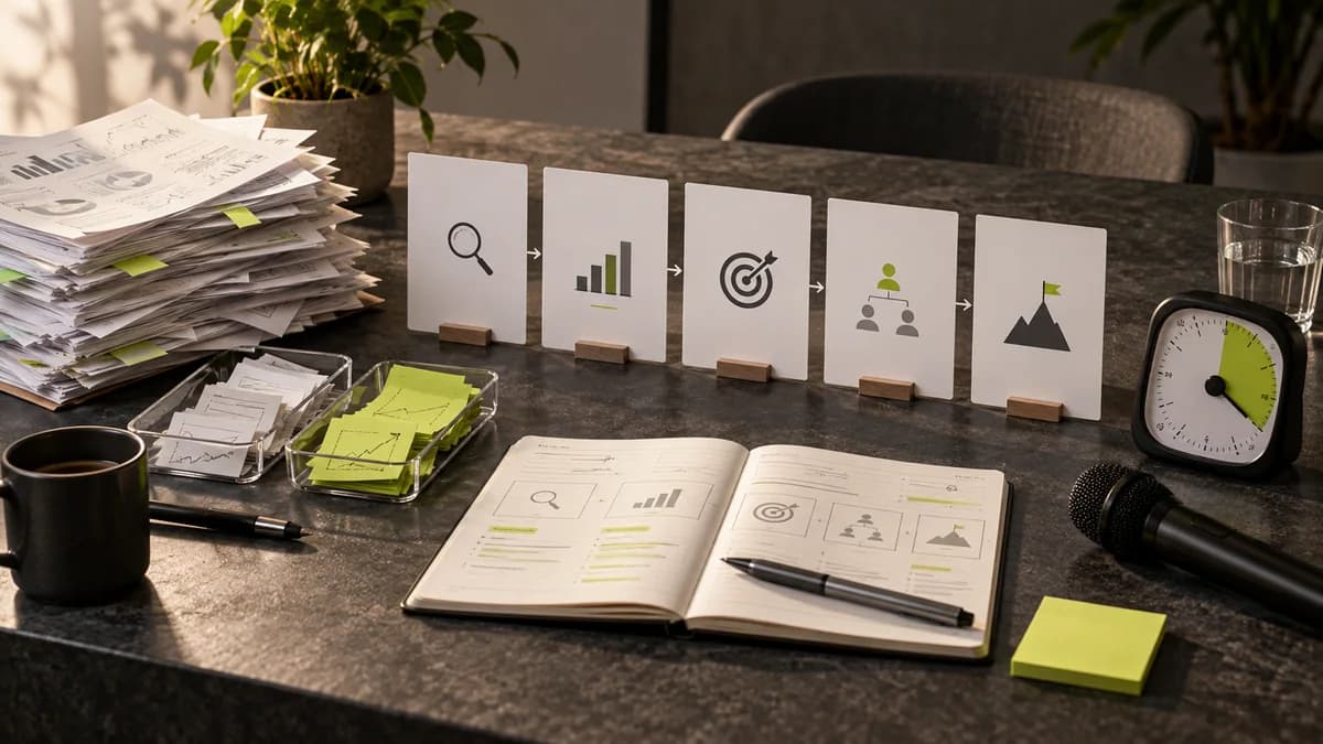 Arranging Data in Decision Order in Investor Presentation — Selçuk Aker