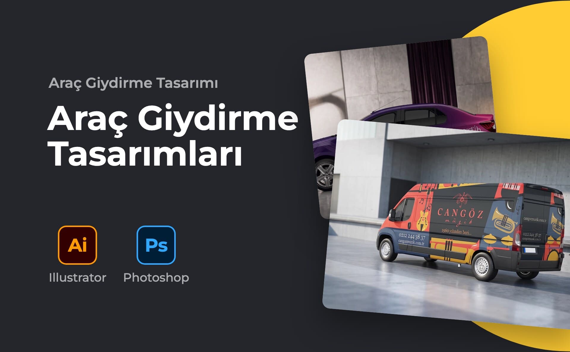 Araç Giydirme çalışmaları, Selçuk Aker