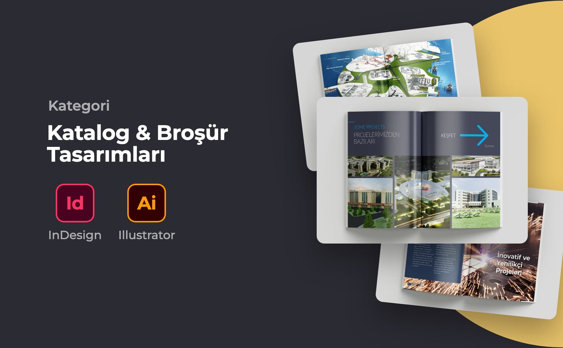 Katalog & Broşür çalışmaları, Selçuk Aker