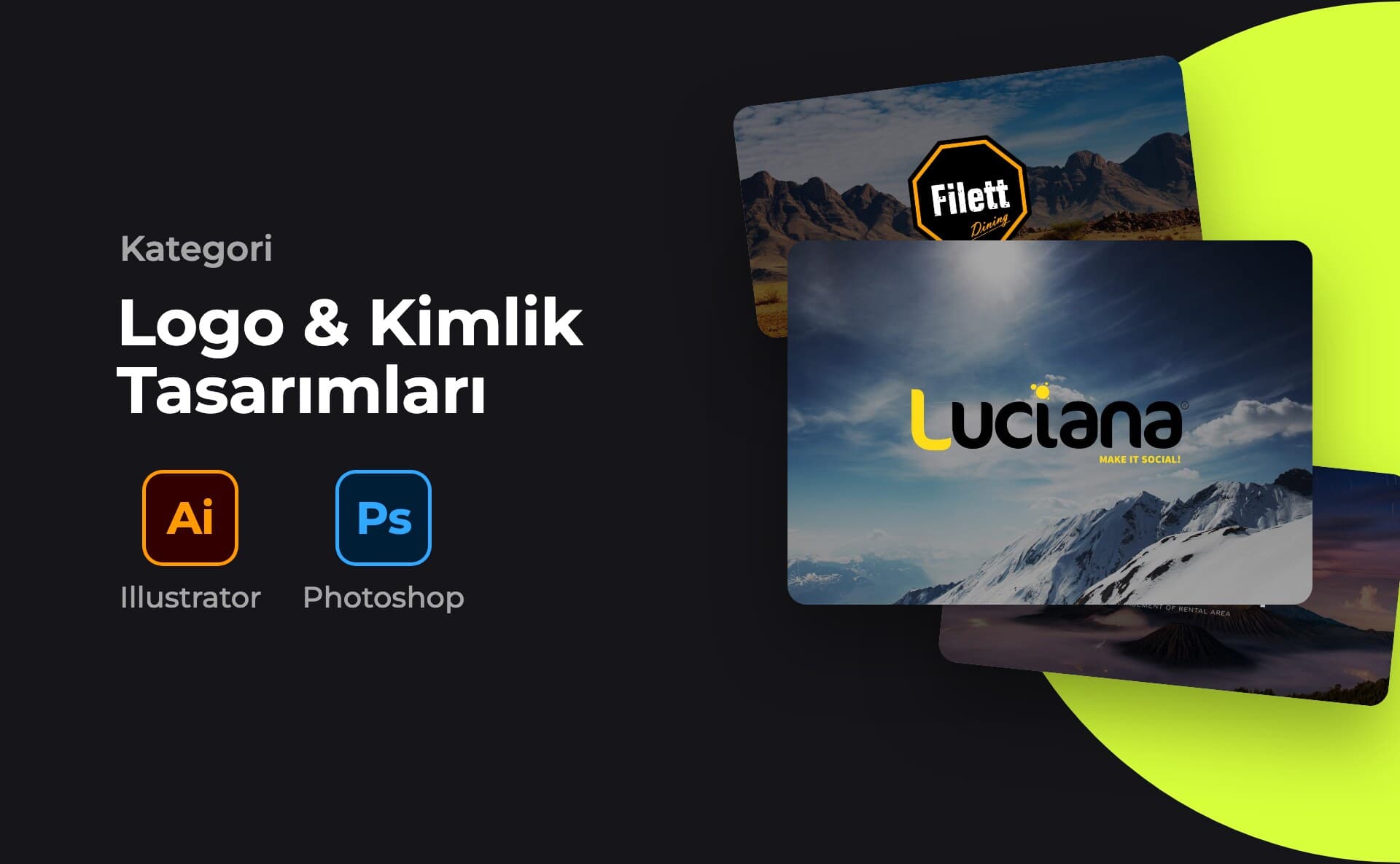 Logo & Kimlik çalışmaları, Selçuk Aker