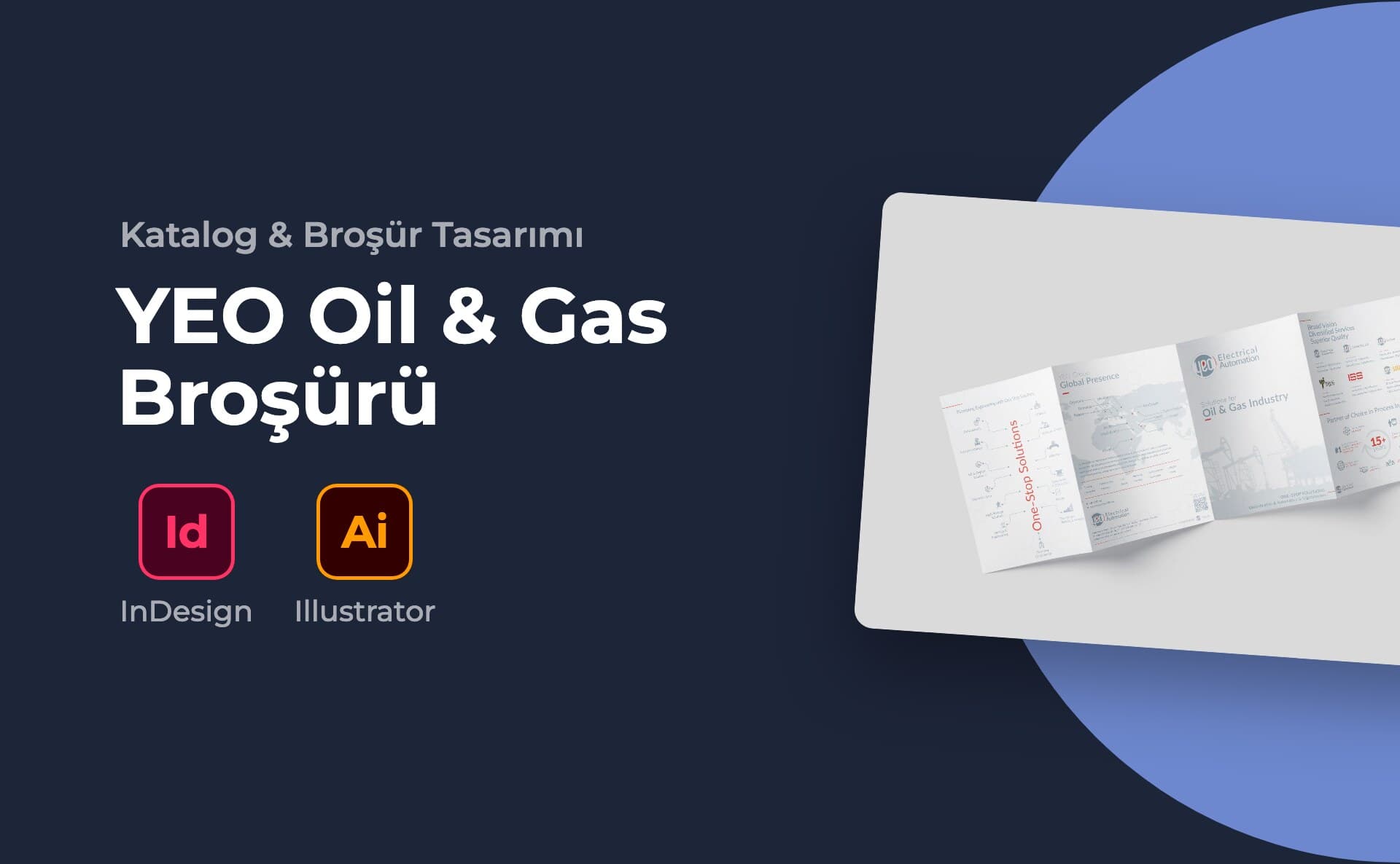 YEO Oil & Gas Broşürü — Katalog & Broşür tasarımı, Selçuk Aker