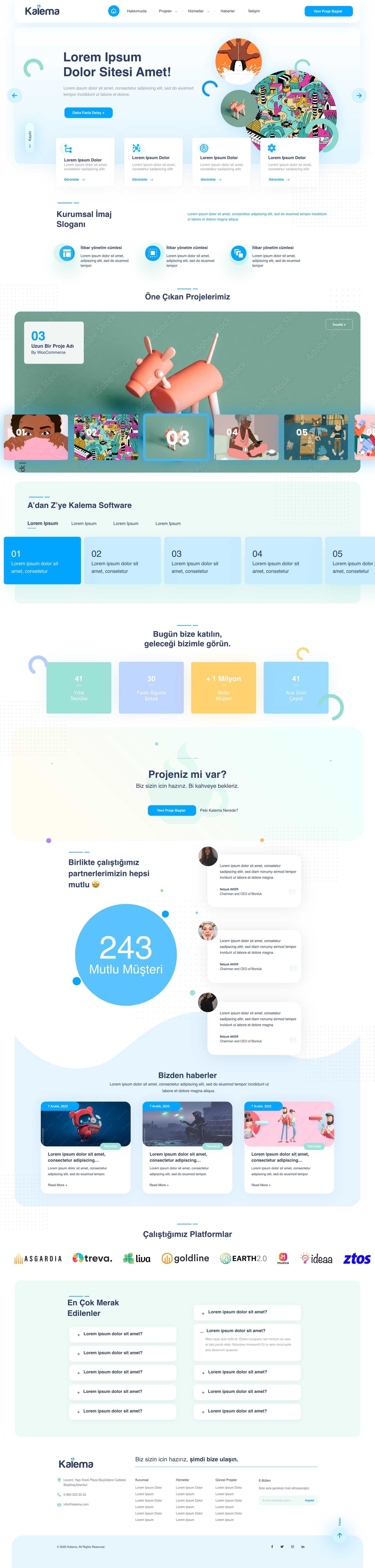 Agency Website — 1