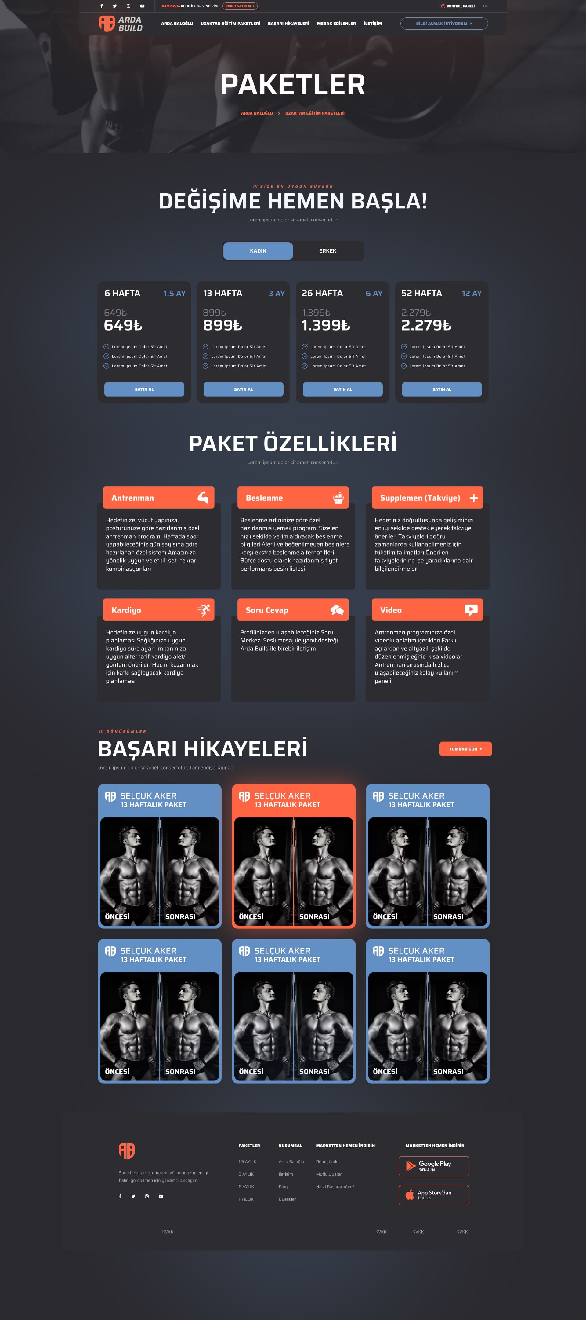 Arda Build Fitness Trainer — 2
