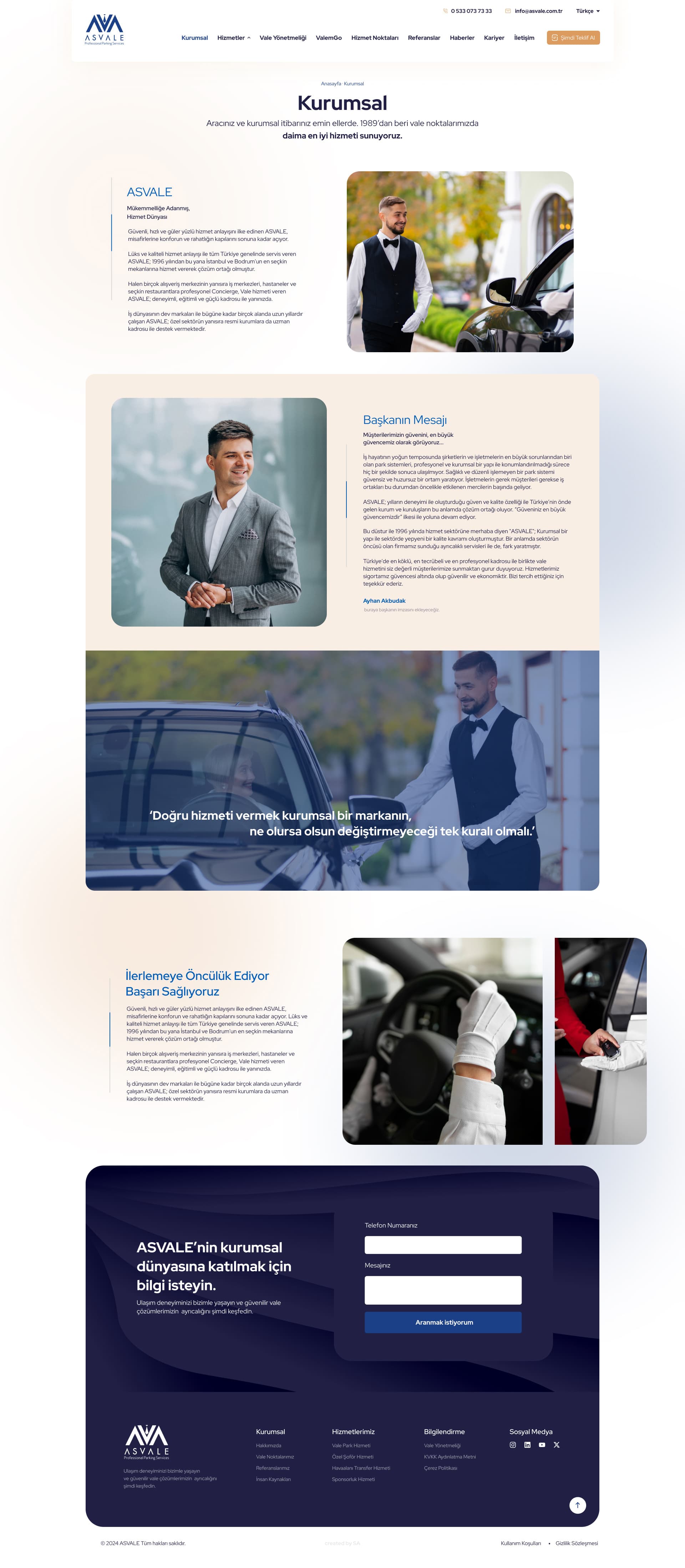 AS Vale Corporate Website — 3