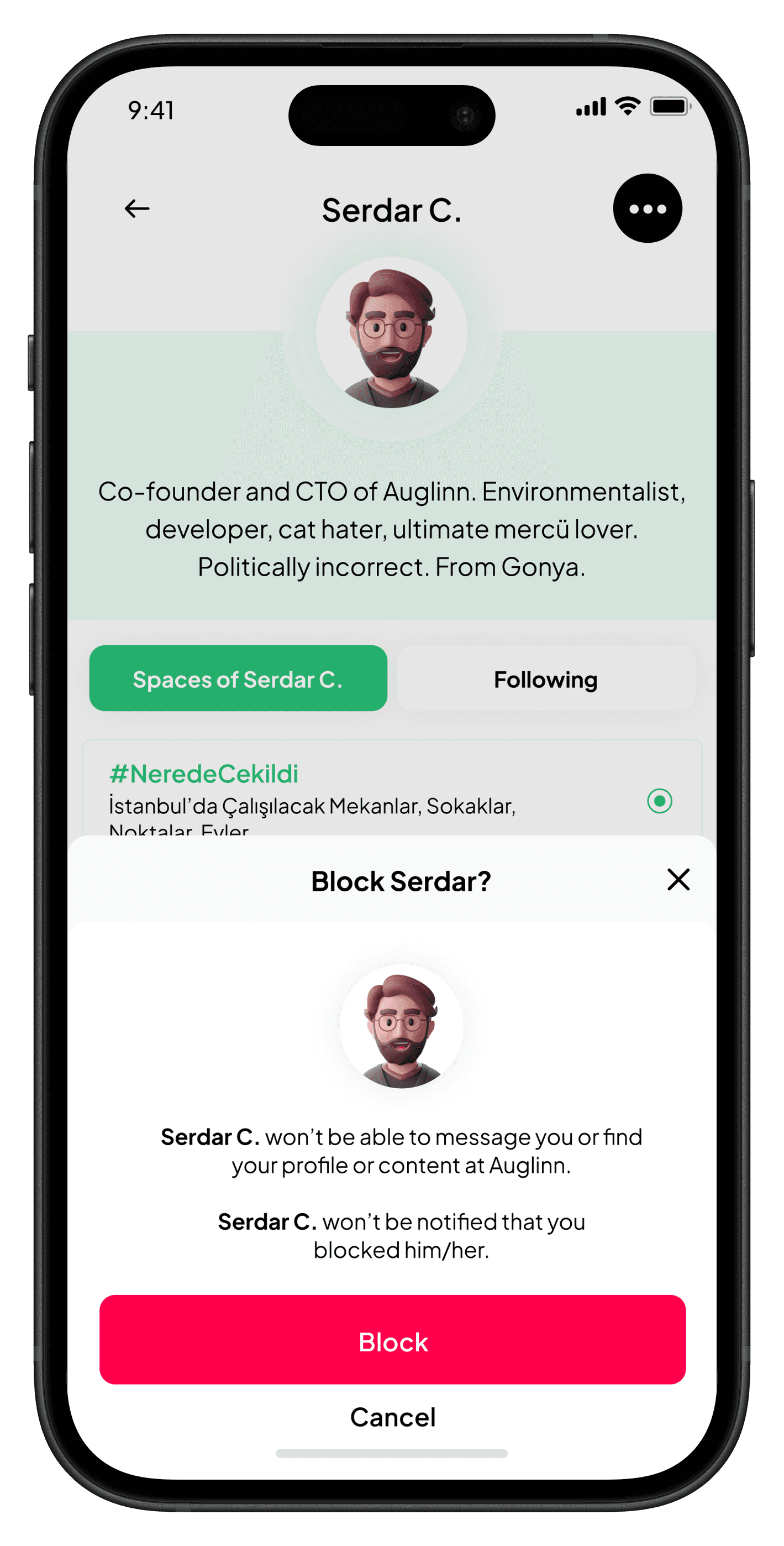 Auglinn Mobile App — 12