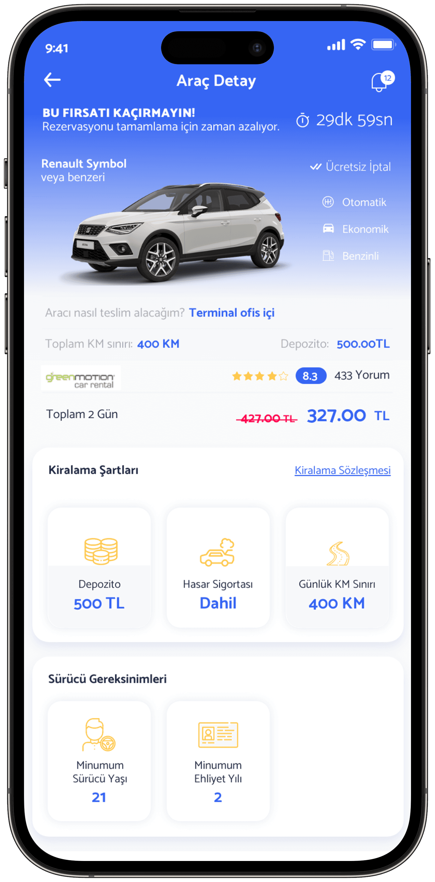 Ayes Rent A Car — 1