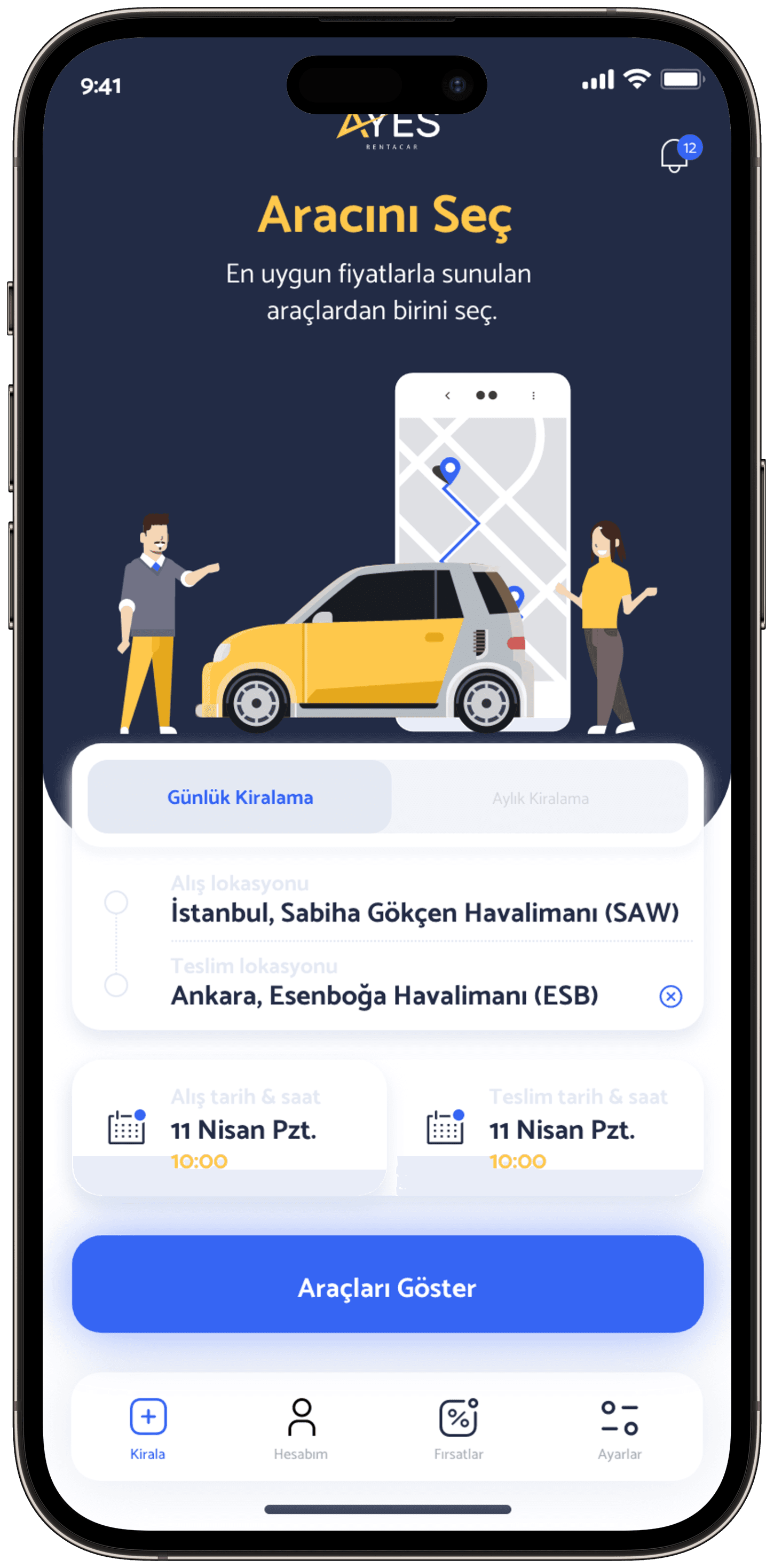 Ayes Rent A Car — 9