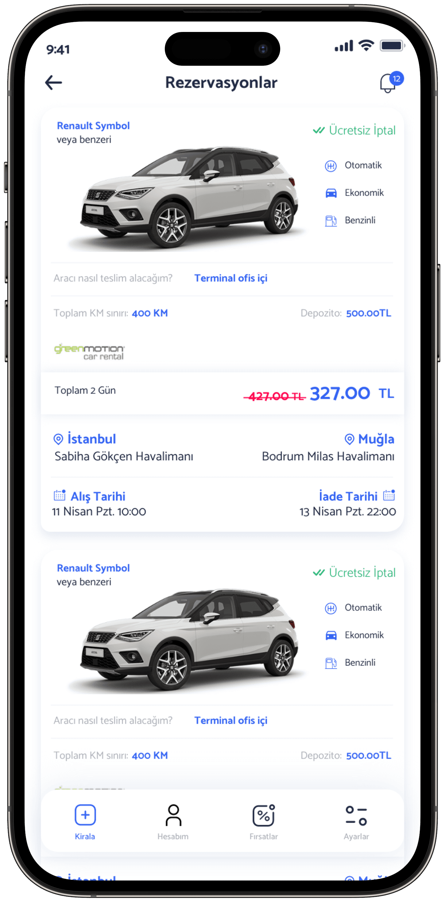 Ayes Rent A Car — 37