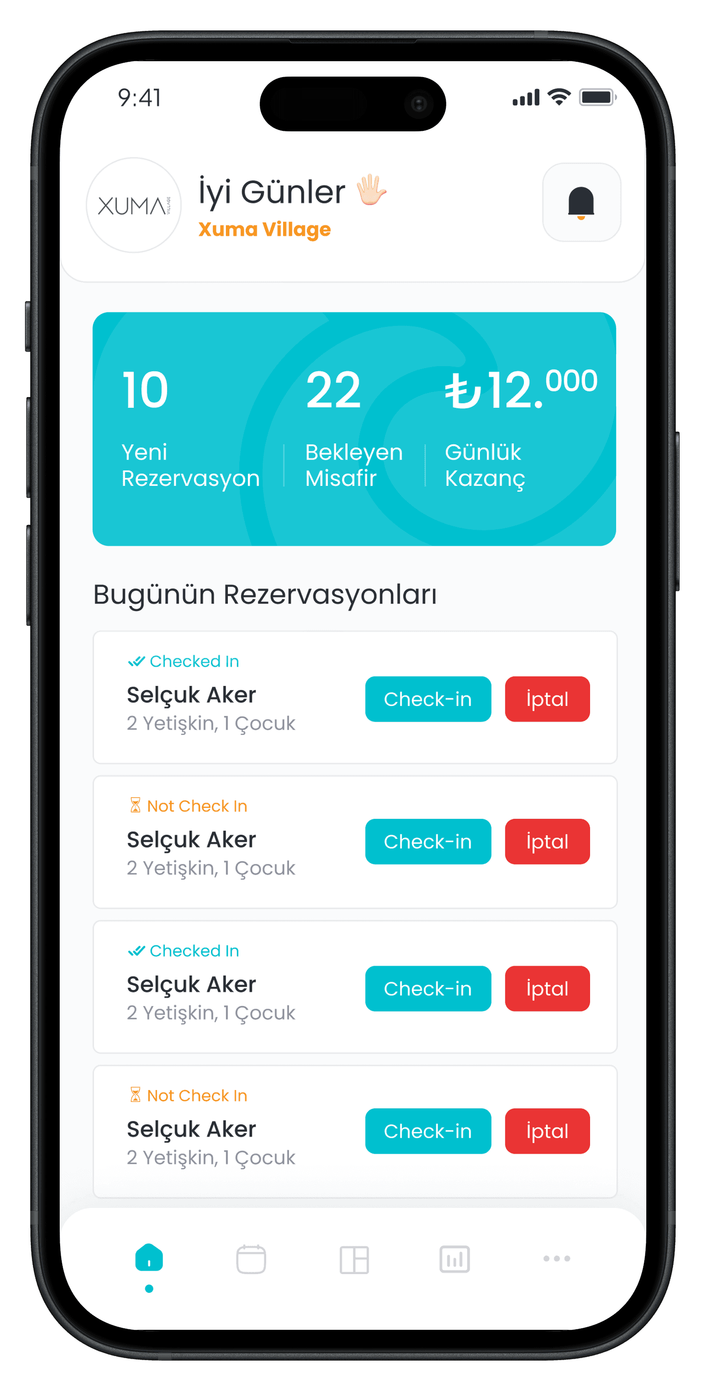 Beach Reservation Mobile App — 1