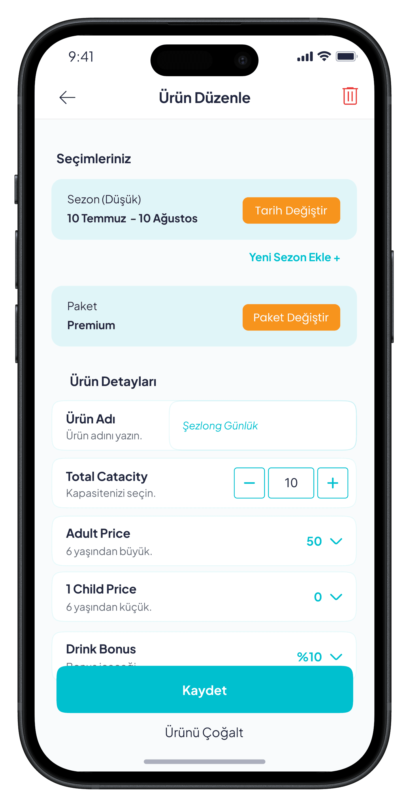 Beach Reservation Mobile App — 14