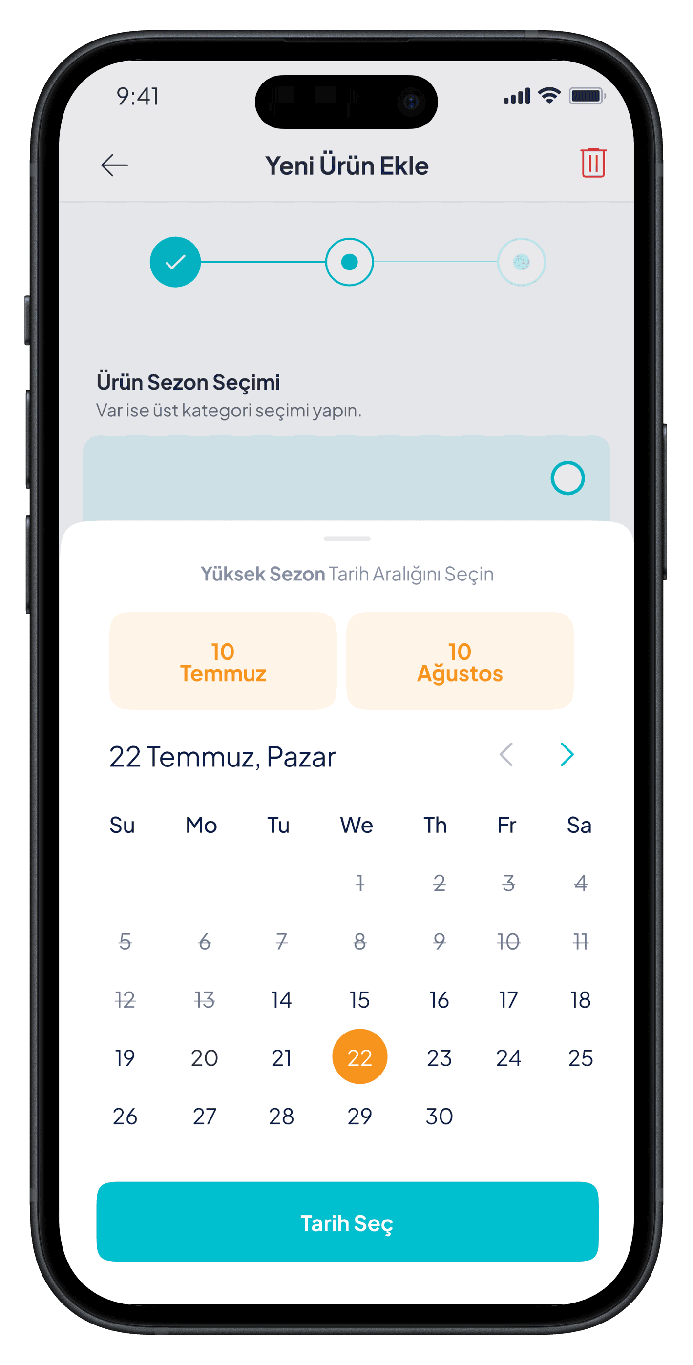 Beach Reservation Mobile App — 18