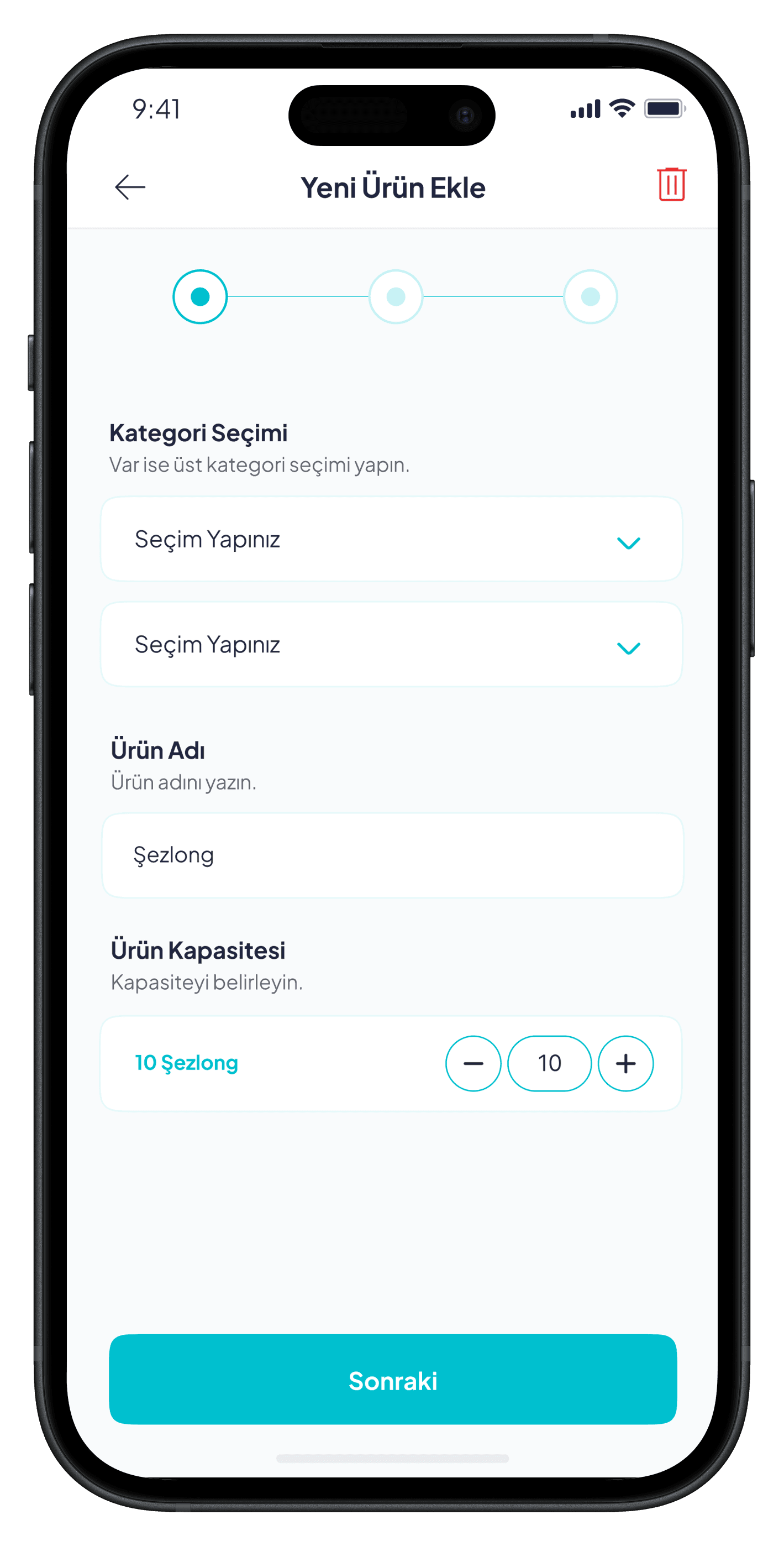 Beach Reservation Mobile App — 19