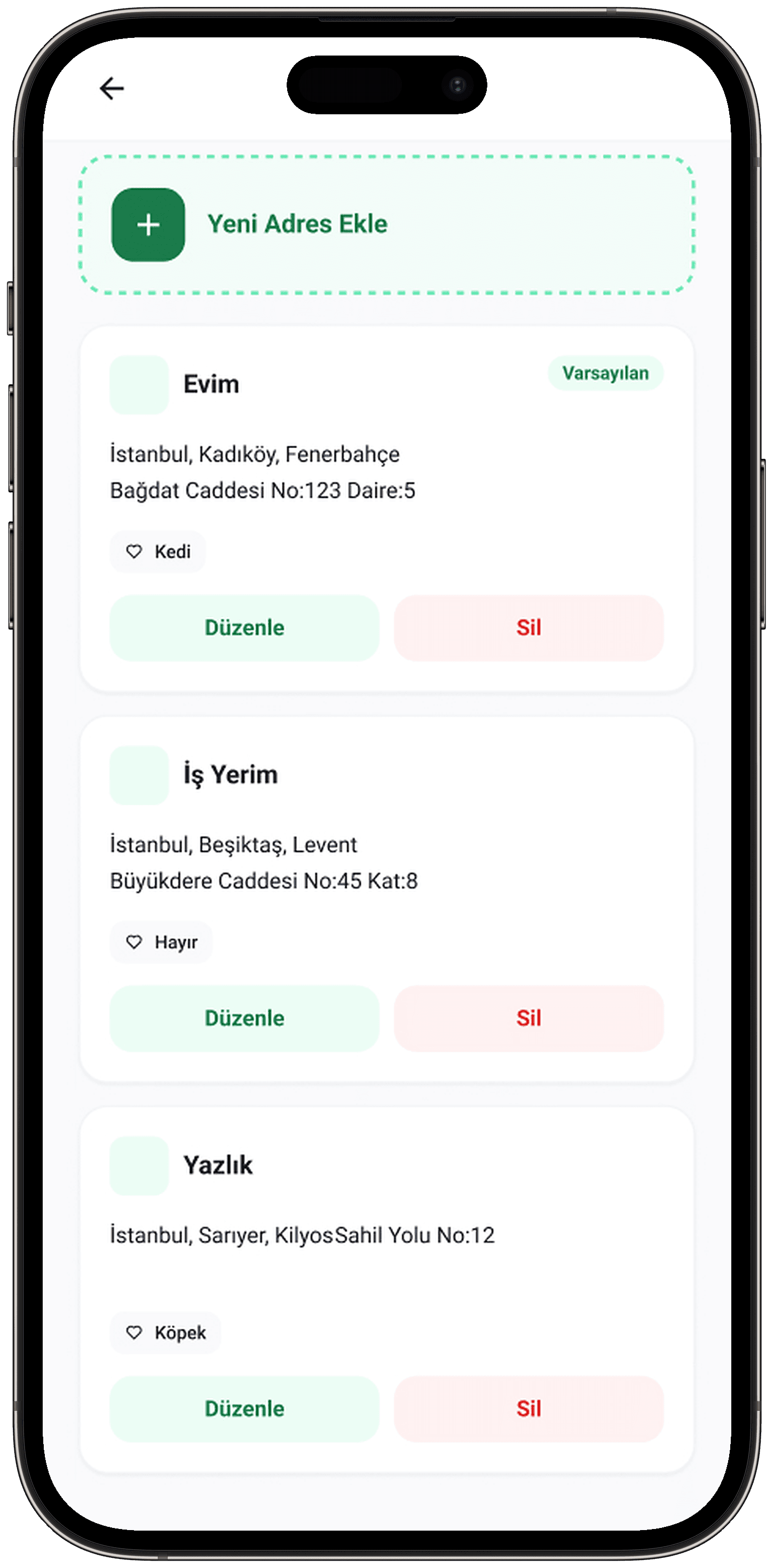 Clean Lab App — Mobil Uygulama tasarımı, detay 2, Selçuk Aker