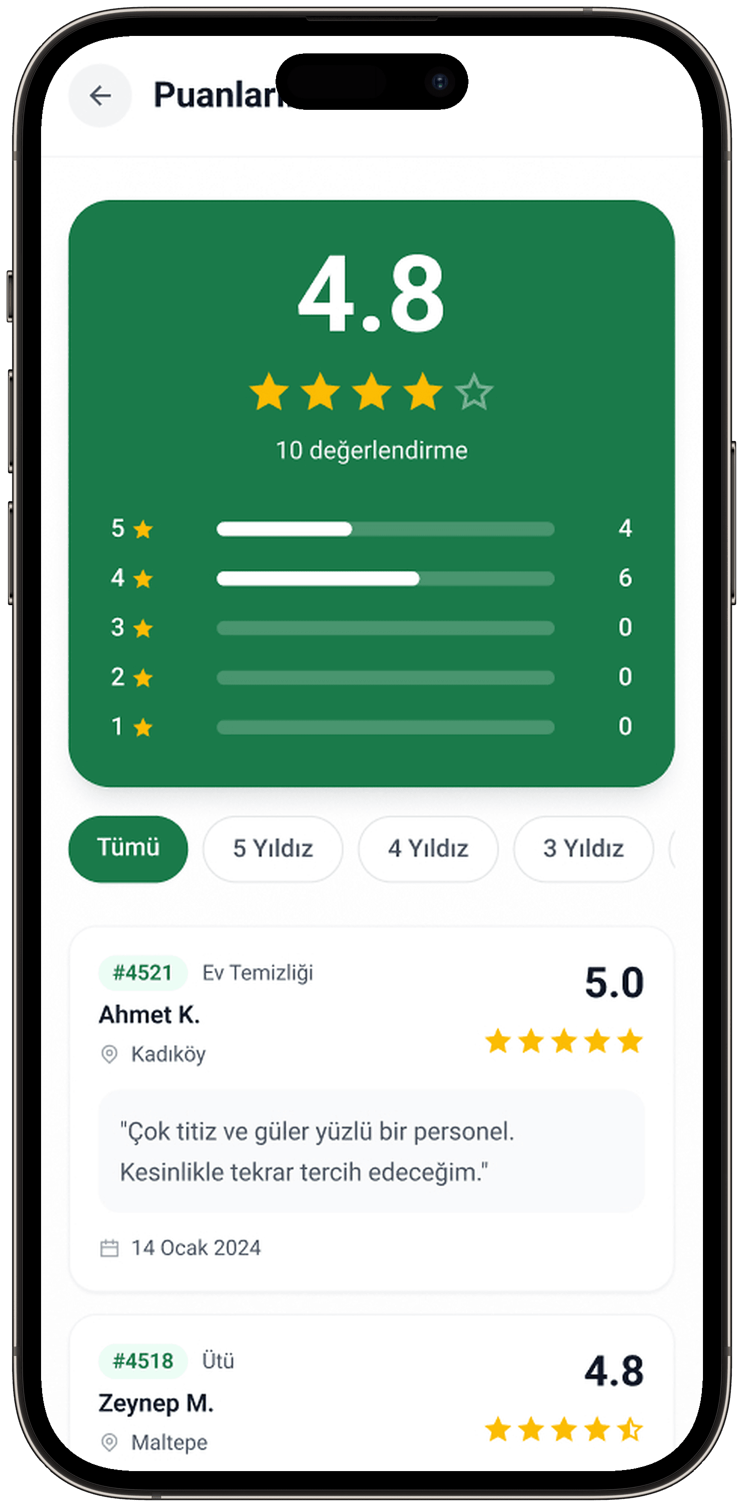 Clean Lab App — Mobil Uygulama tasarımı, detay 89, Selçuk Aker