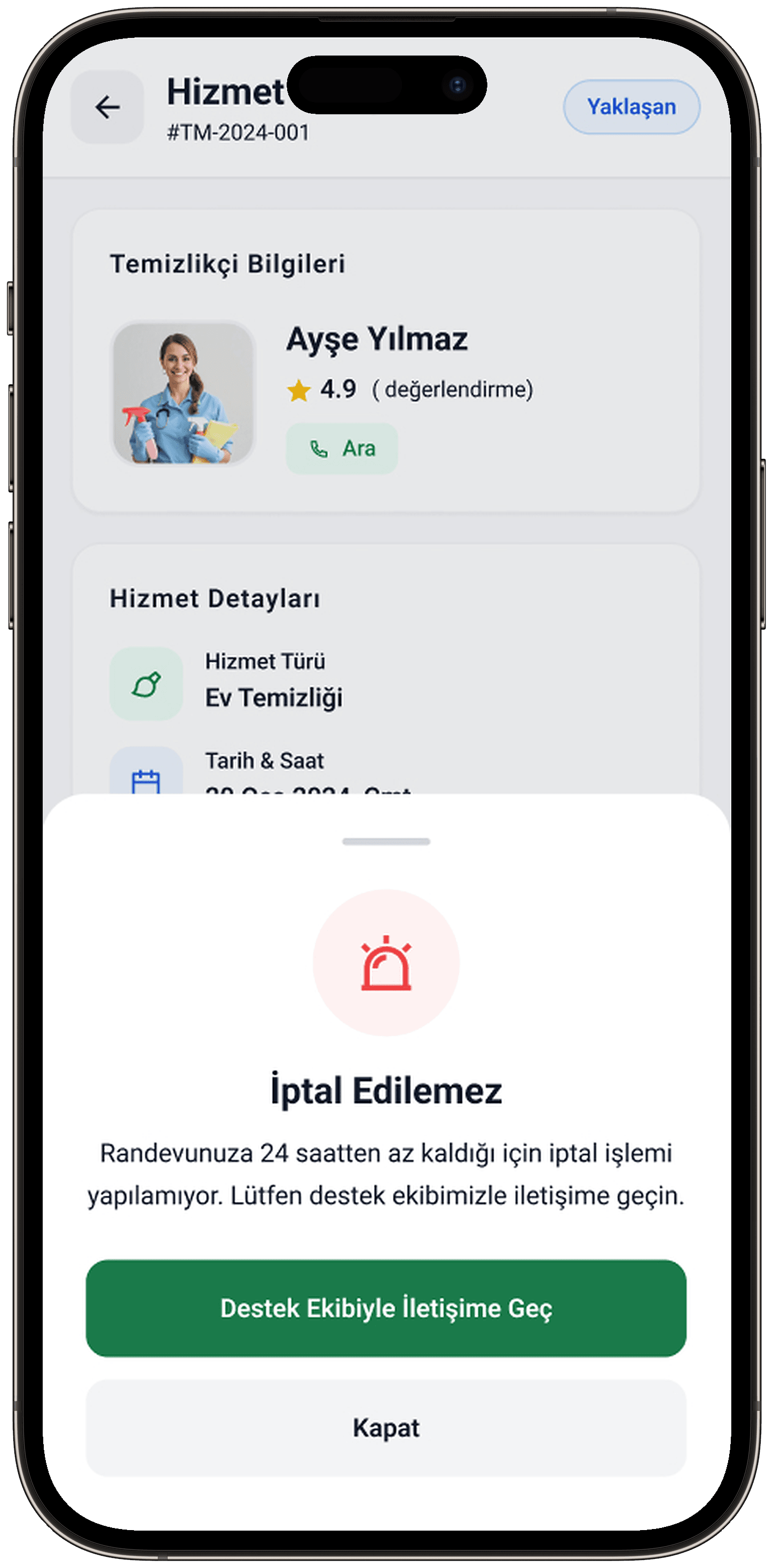 Clean Lab App — Mobil Uygulama tasarımı, detay 119, Selçuk Aker