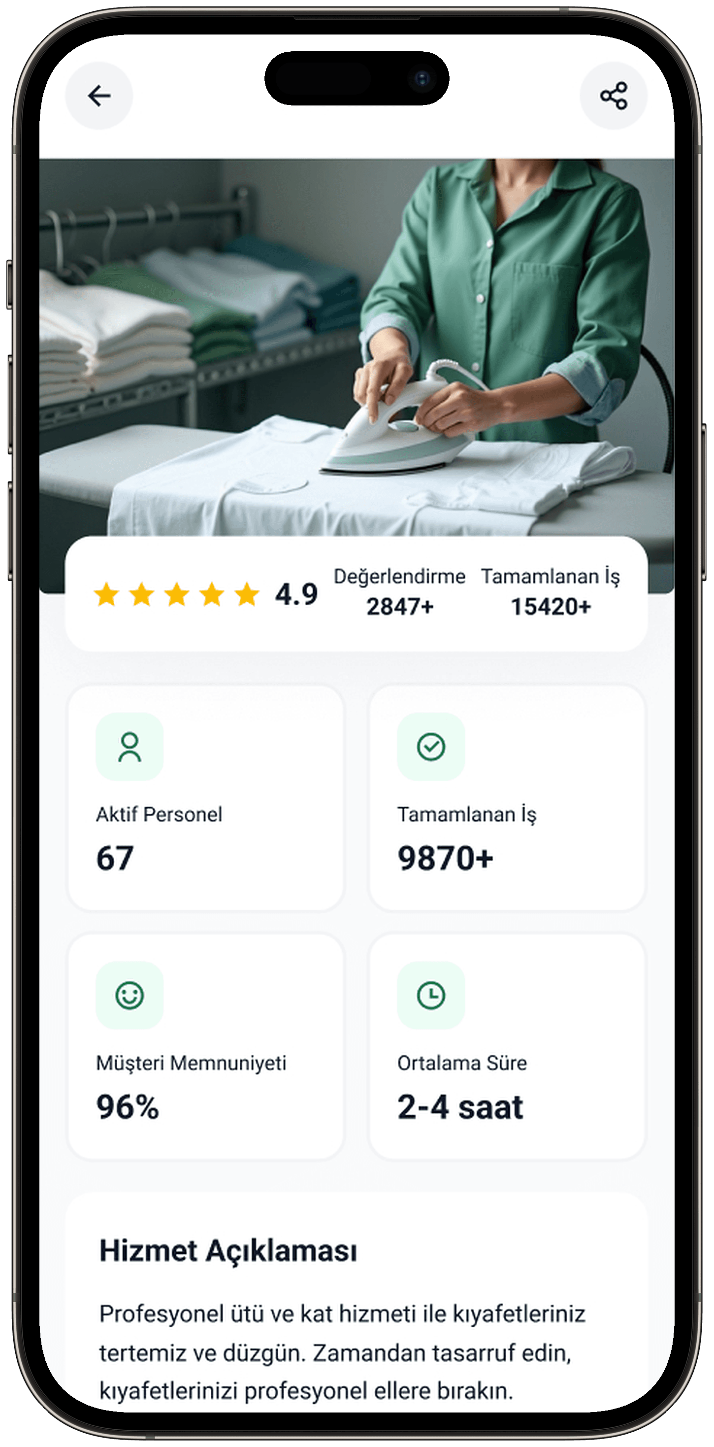 Clean Lab App — Mobil Uygulama tasarımı, detay 126, Selçuk Aker