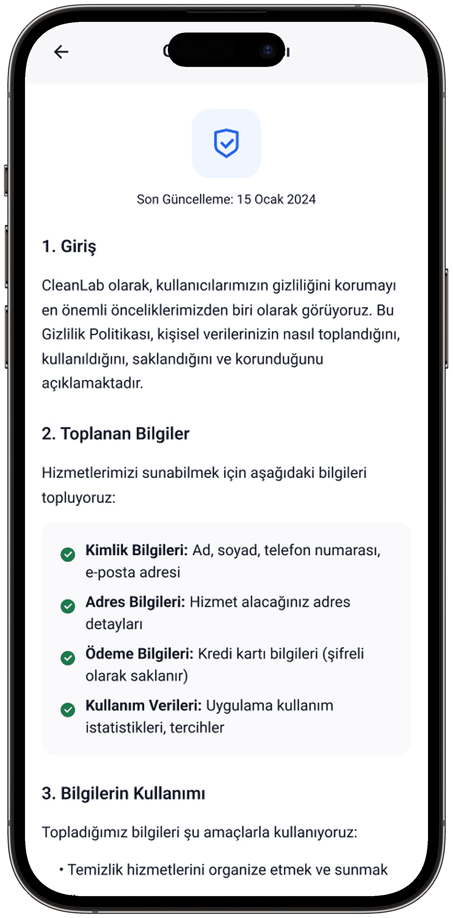 Clean Lab App — Mobil Uygulama tasarımı, detay 36, Selçuk Aker