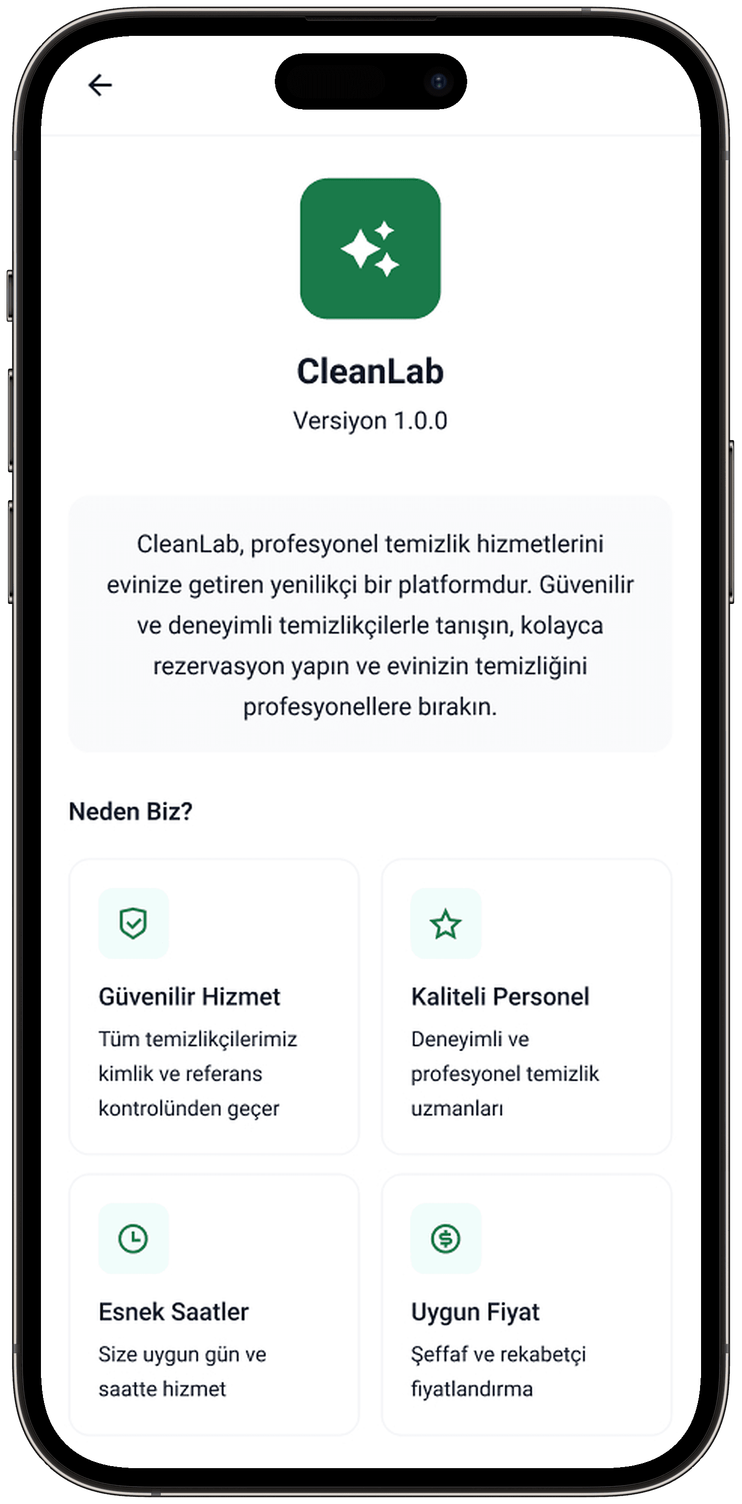 Clean Lab App — Mobil Uygulama tasarımı, detay 38, Selçuk Aker