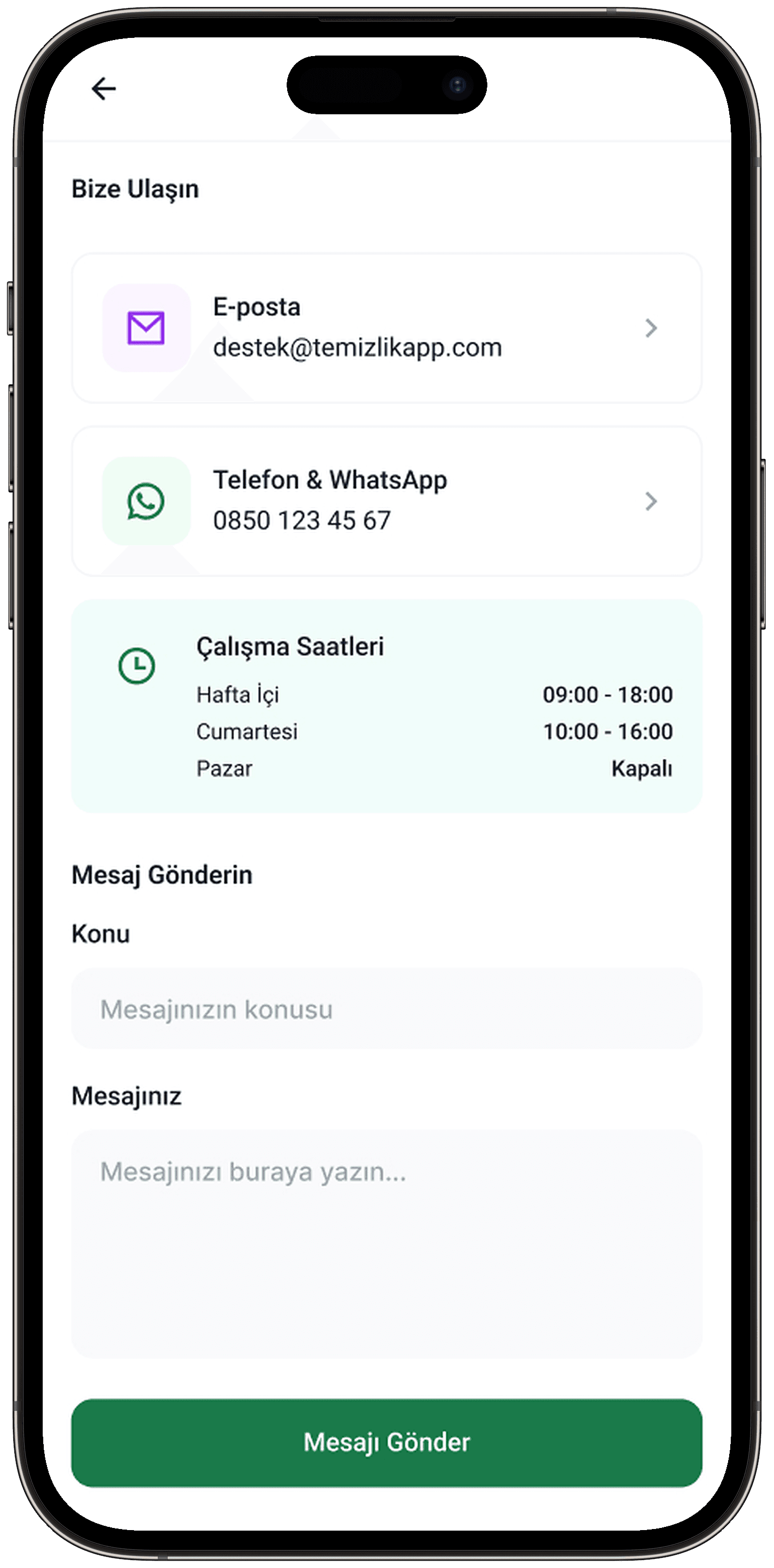 Clean Lab App — Mobil Uygulama tasarımı, detay 51, Selçuk Aker