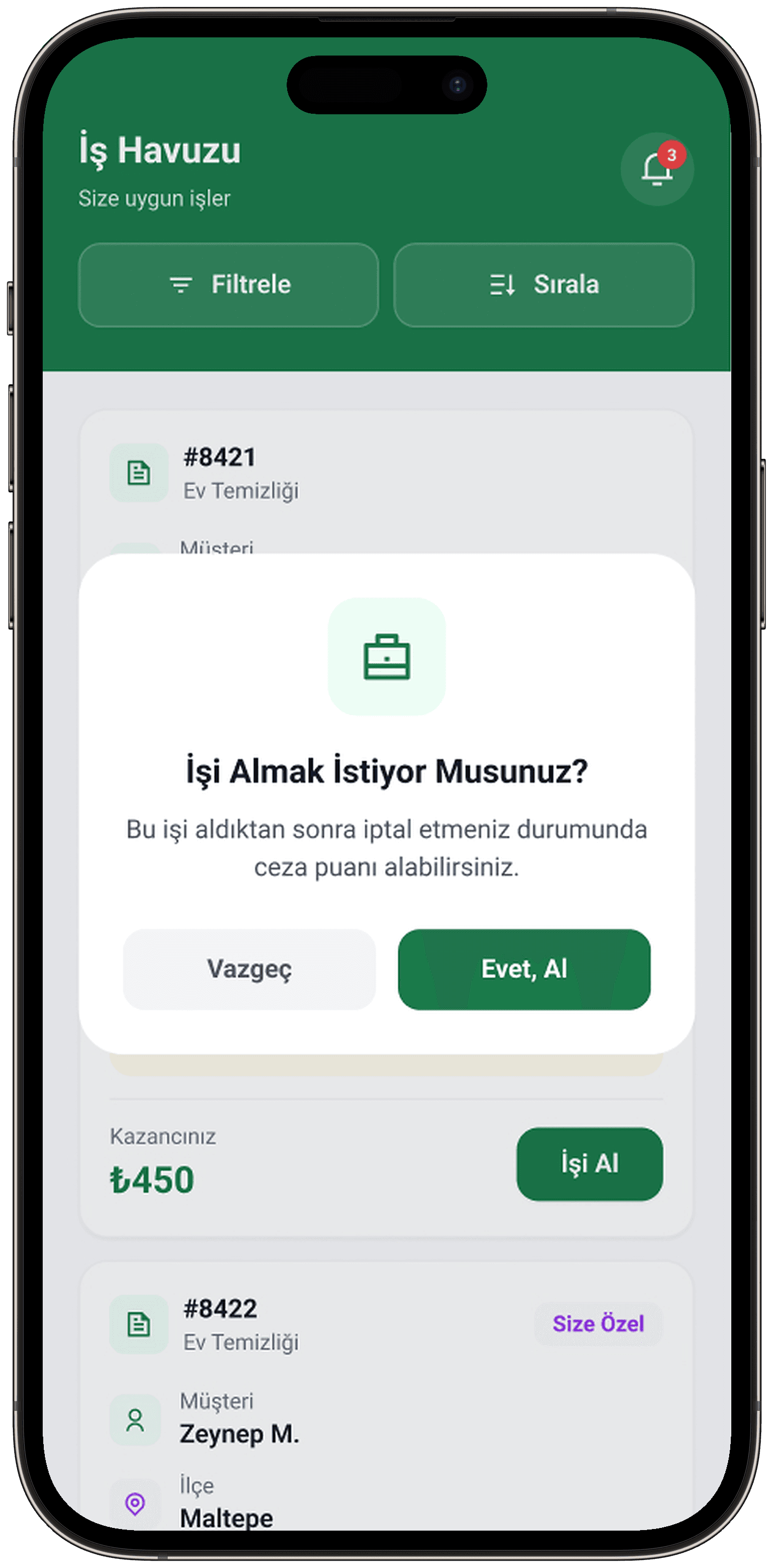 Clean Lab App — Mobil Uygulama tasarımı, detay 53, Selçuk Aker