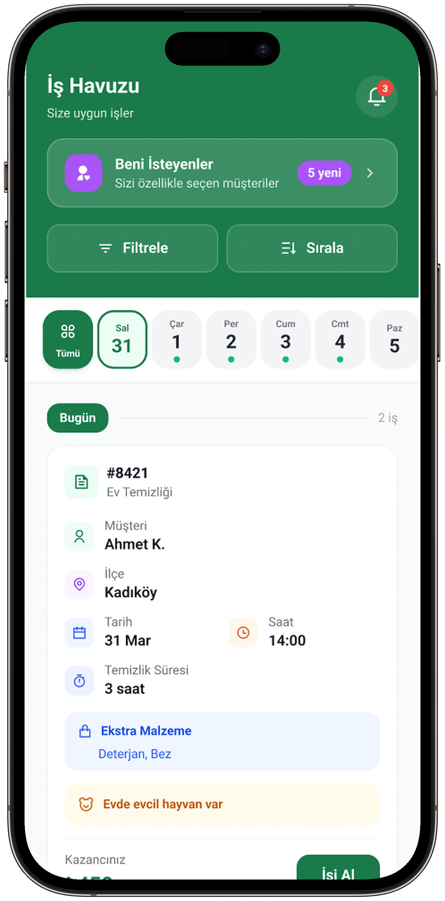 Clean Lab App — Mobil Uygulama tasarımı, detay 57, Selçuk Aker