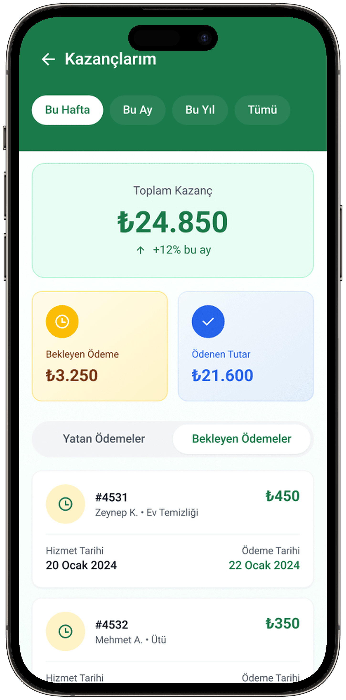 Clean Lab App — Mobil Uygulama tasarımı, detay 60, Selçuk Aker