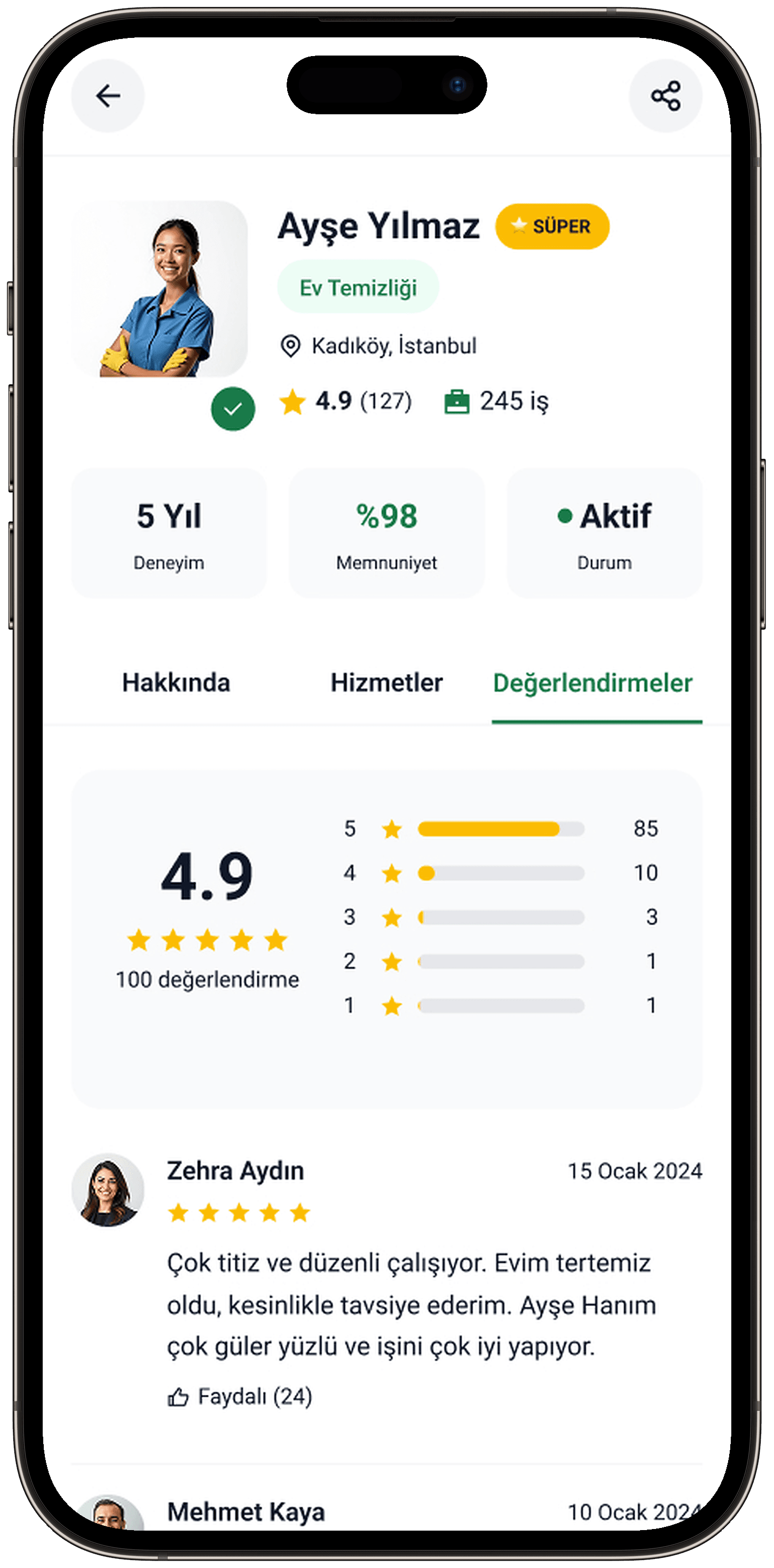 Clean Lab App — Mobil Uygulama tasarımı, detay 75, Selçuk Aker