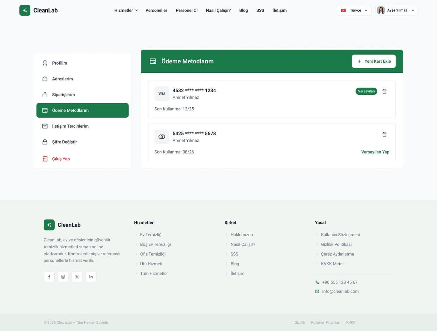 Clean Lab Web — 4