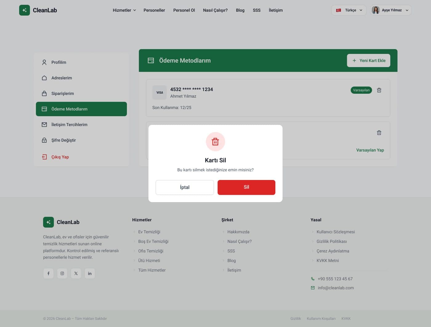 Clean Lab Web — 5