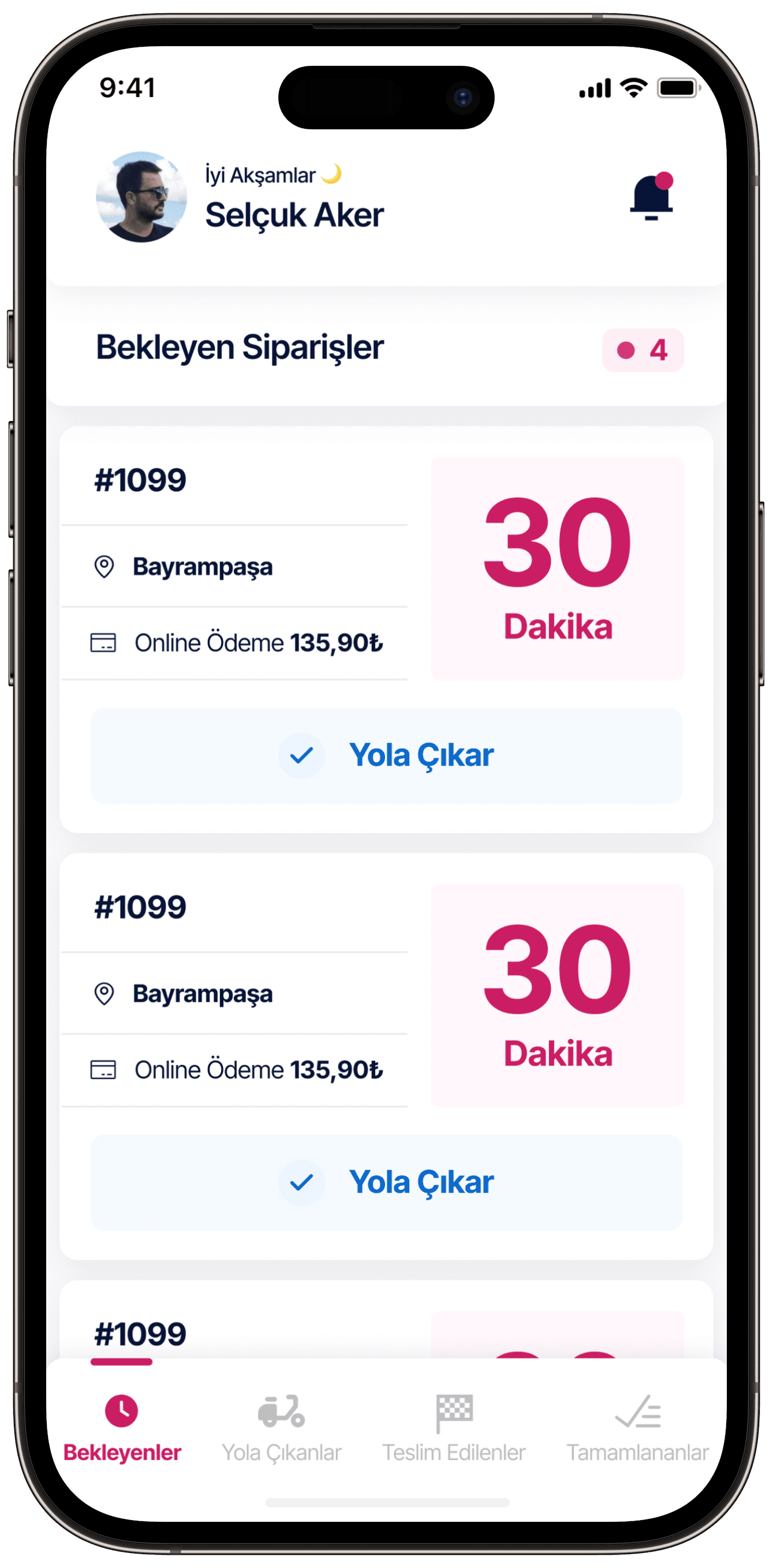 Courier App — 4