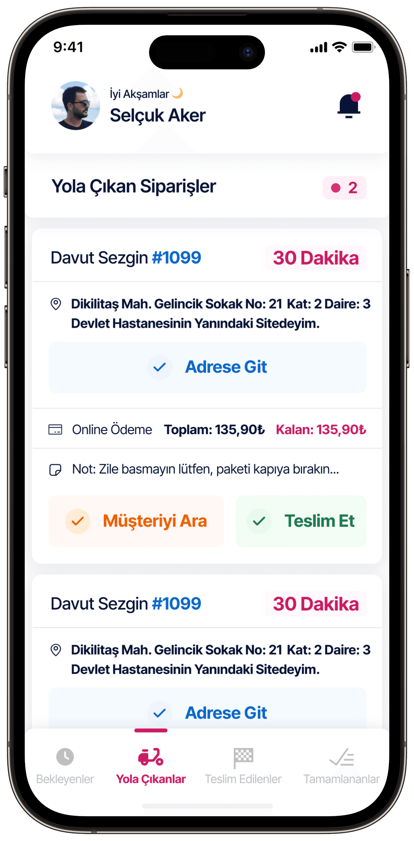 Courier App — 11