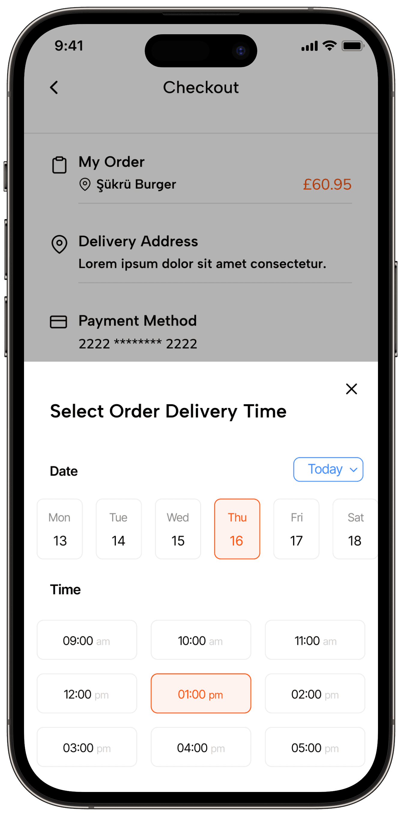 Food Delivery — 45