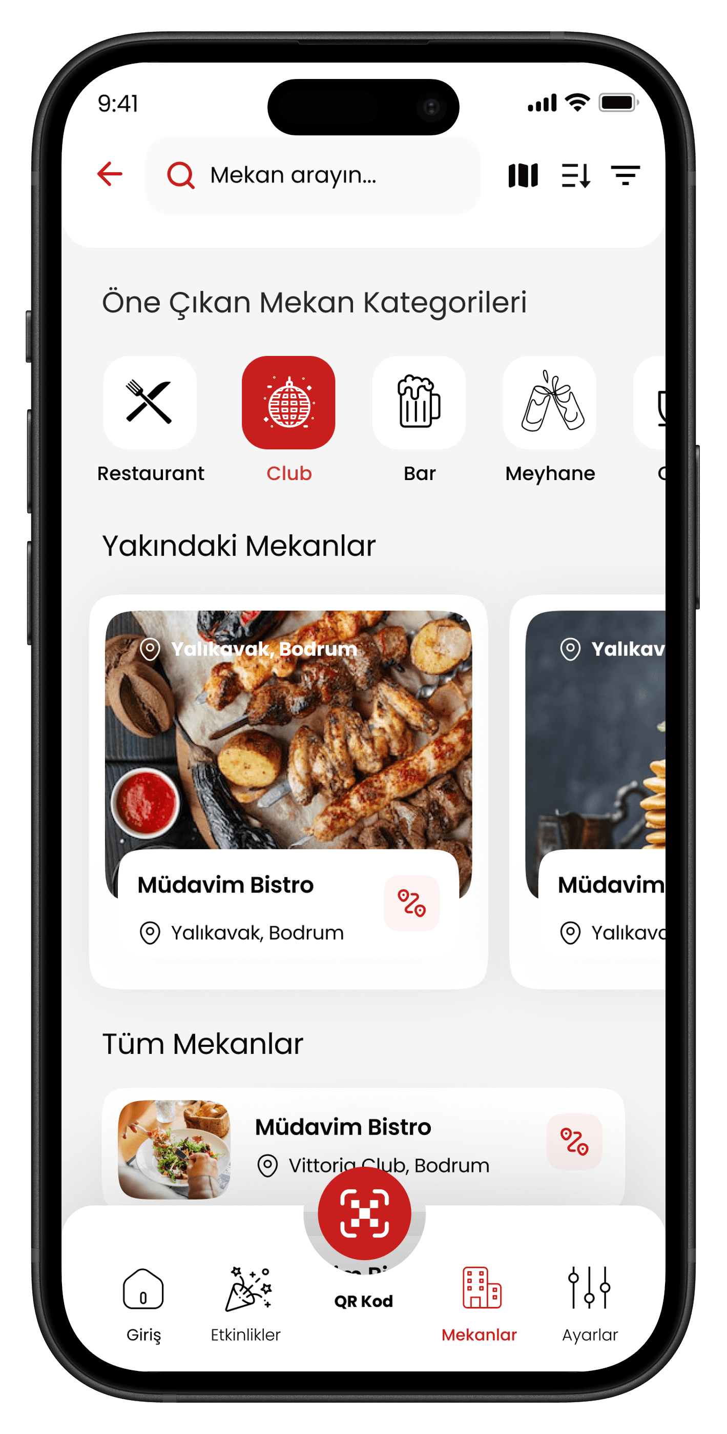 Food & Drink Discount App — 15