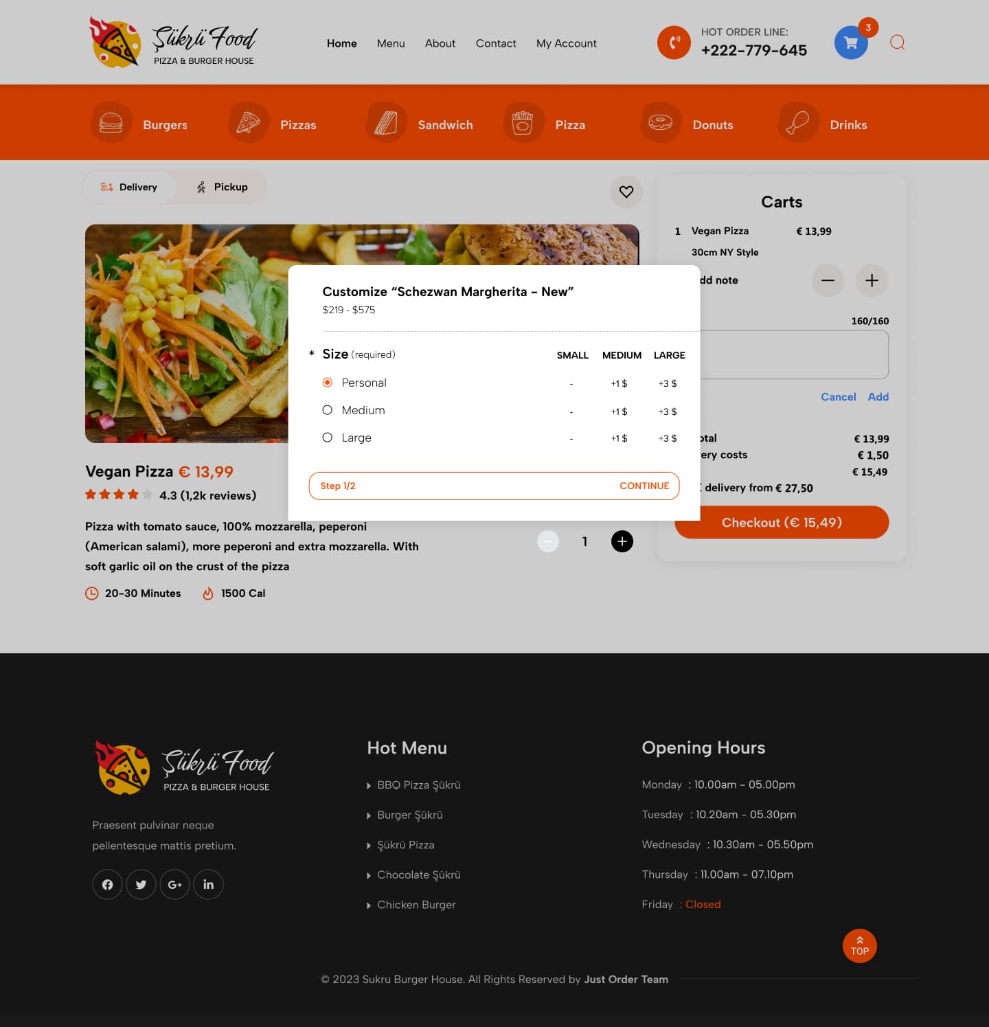 Food Order — 32