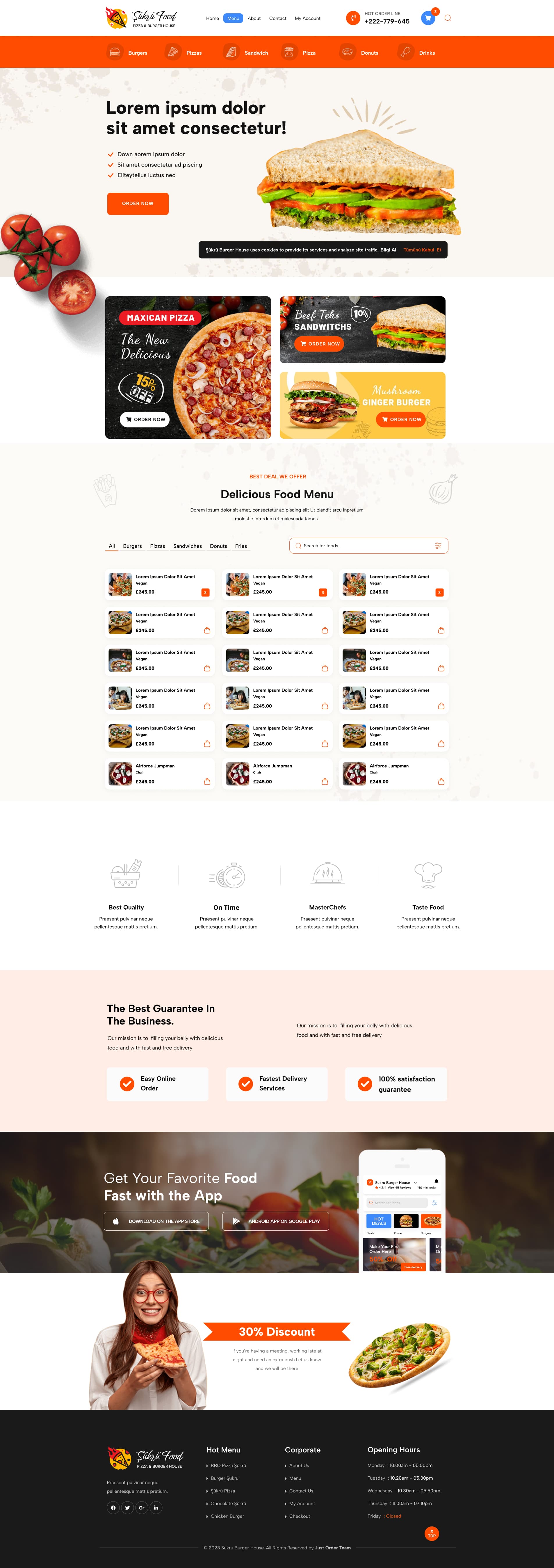 Food Order — project detail 4, Selçuk Aker