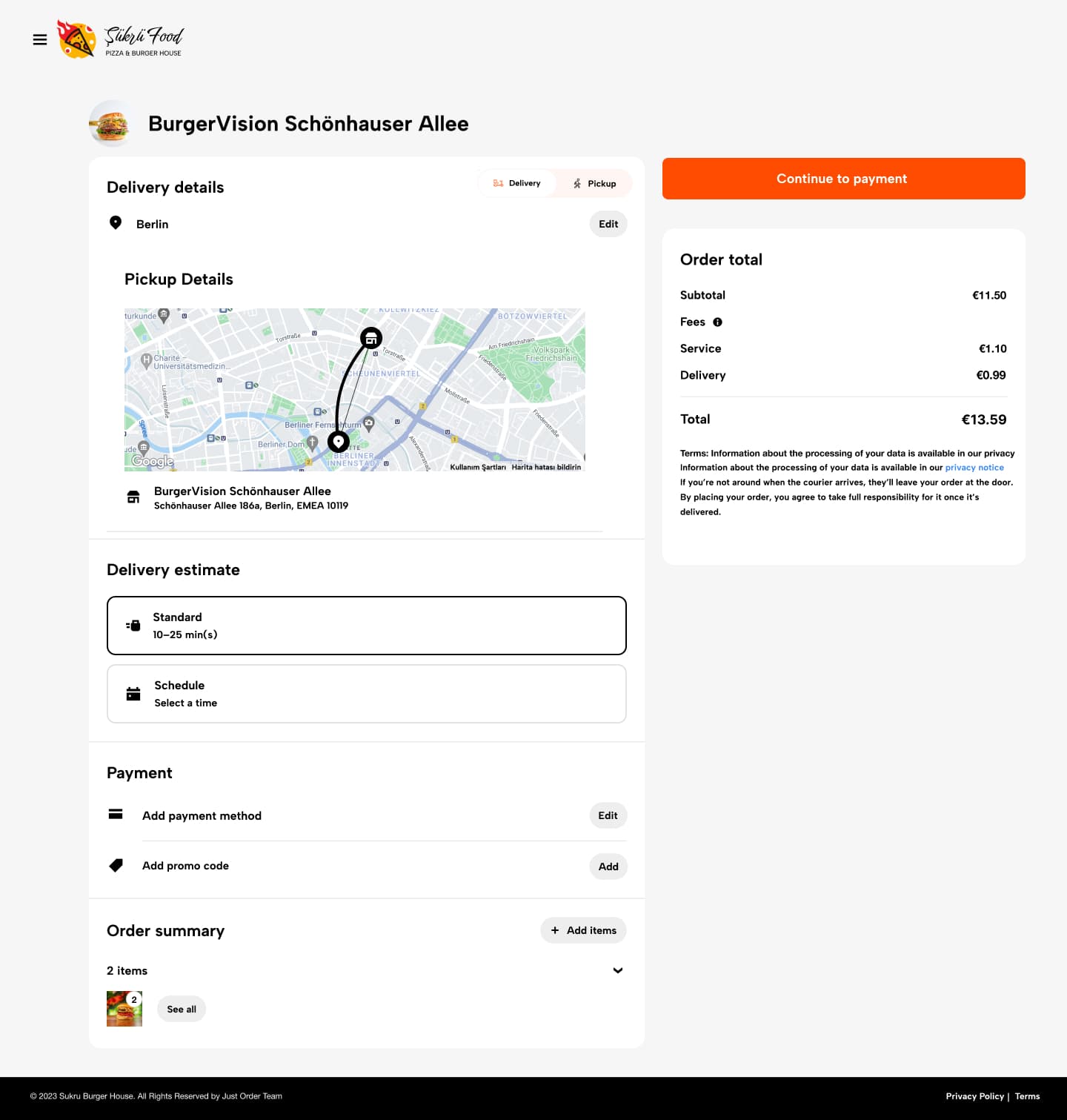 Food Order — project detail 15, Selçuk Aker