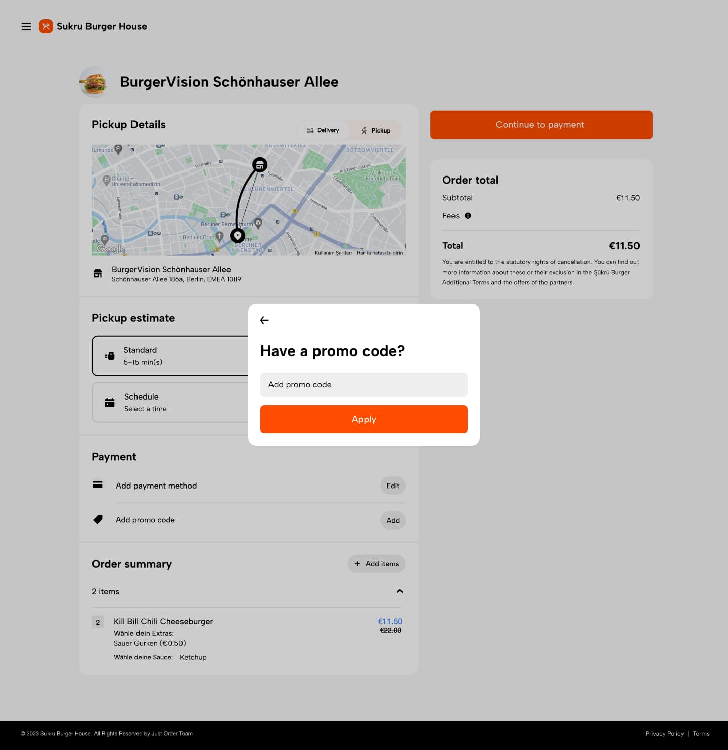 Food Order — project detail 18, Selçuk Aker