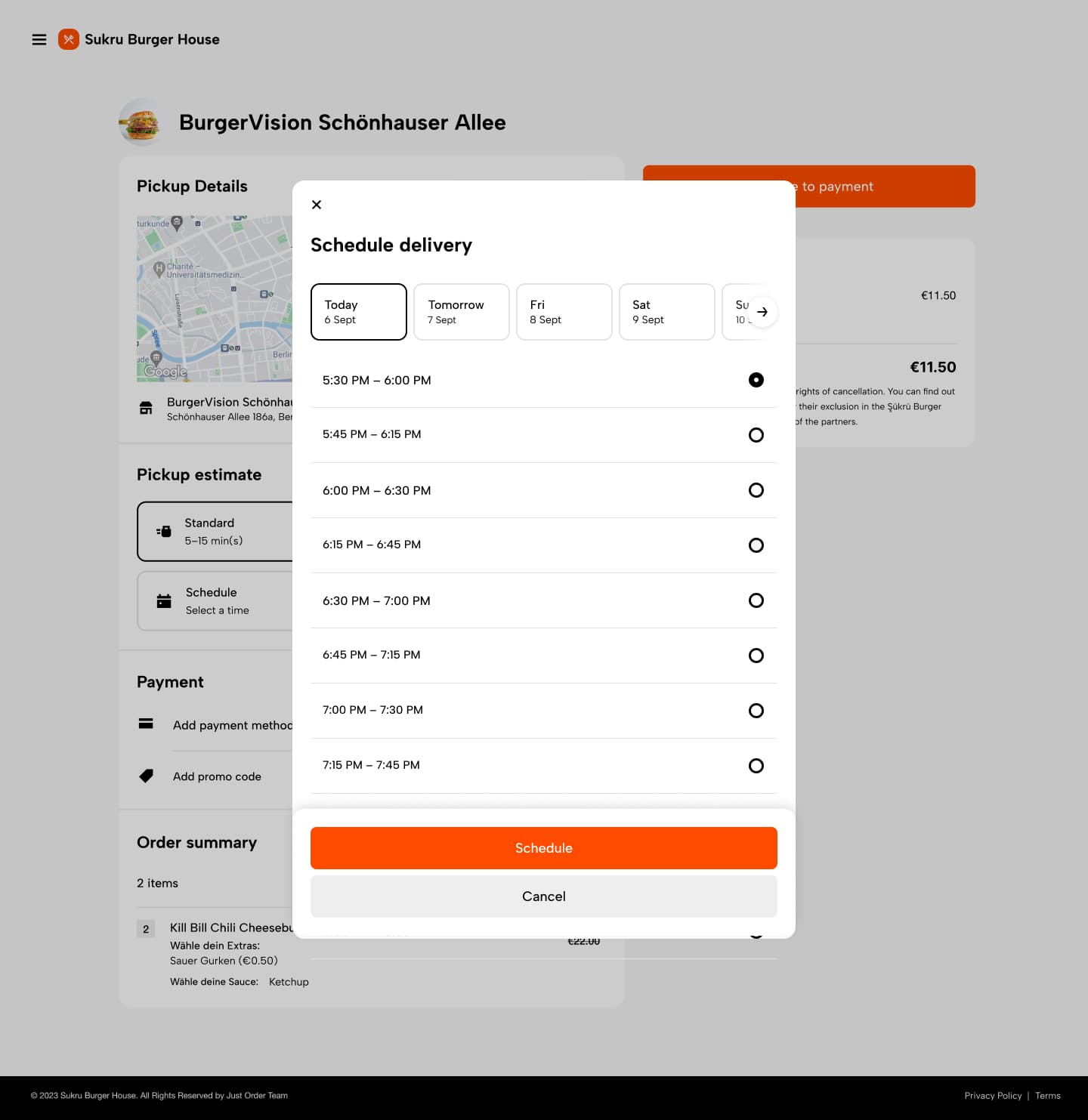 Food Order — project detail 19, Selçuk Aker