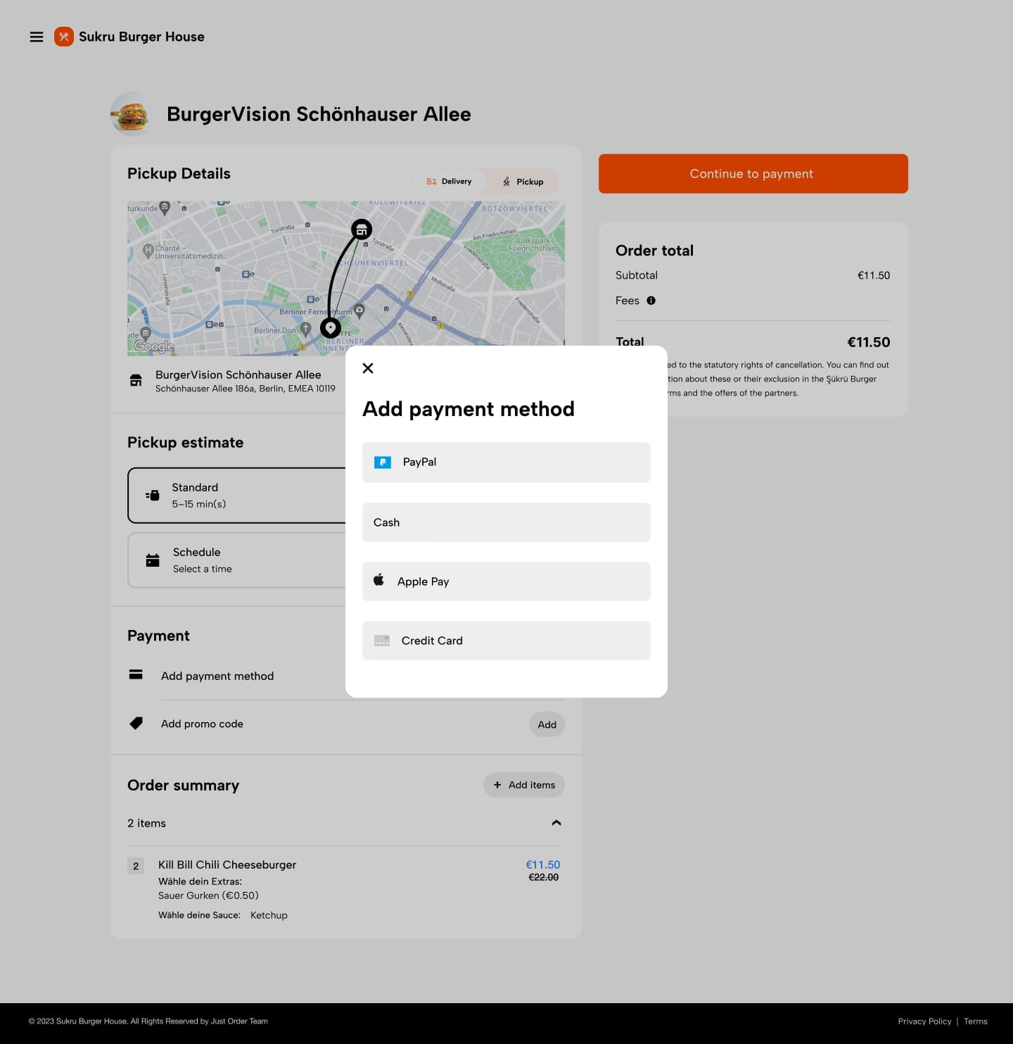 Food Order — project detail 21, Selçuk Aker