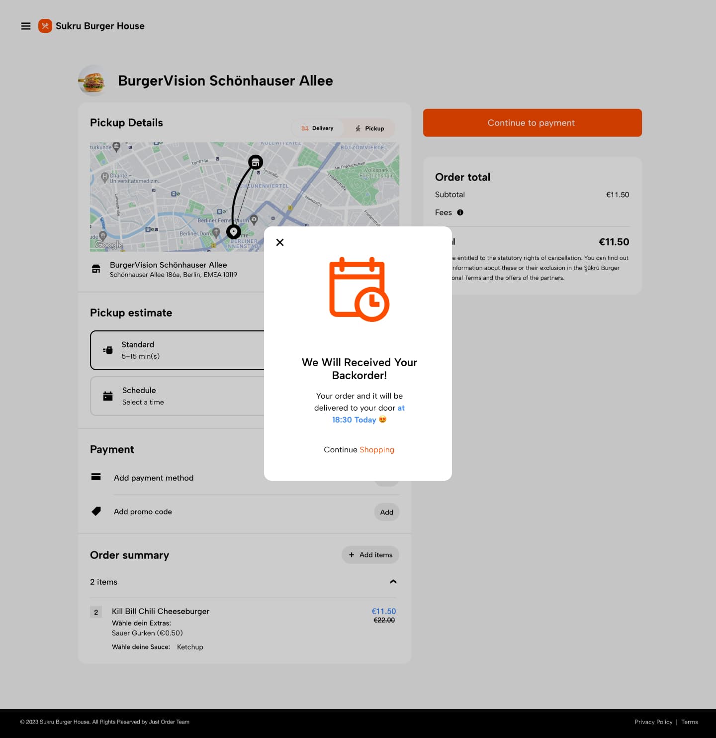Food Order — project detail 24, Selçuk Aker