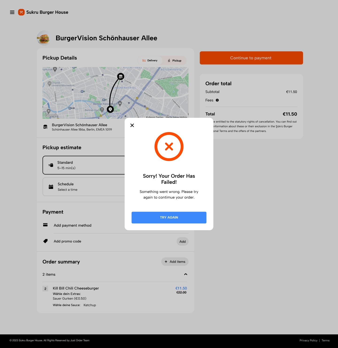 Food Order — project detail 27, Selçuk Aker