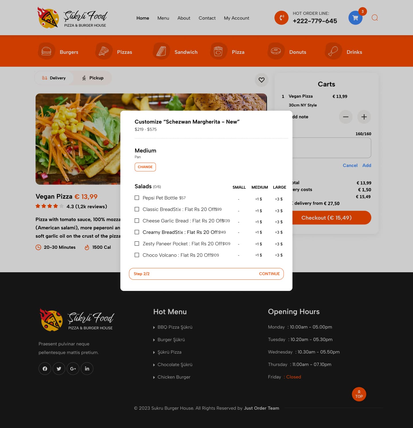 Food Order — project detail 35, Selçuk Aker
