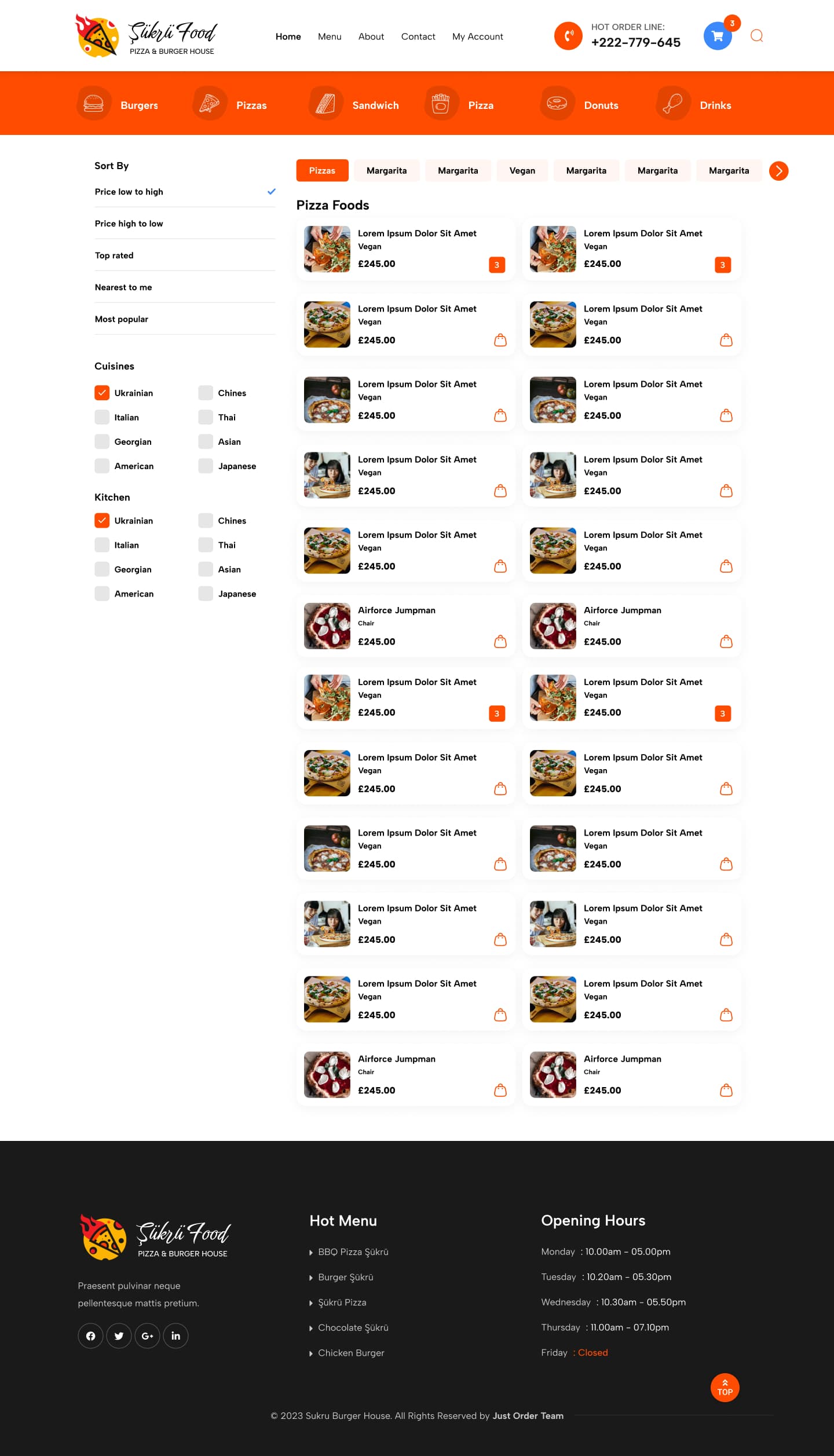 Food Order — project detail 39, Selçuk Aker