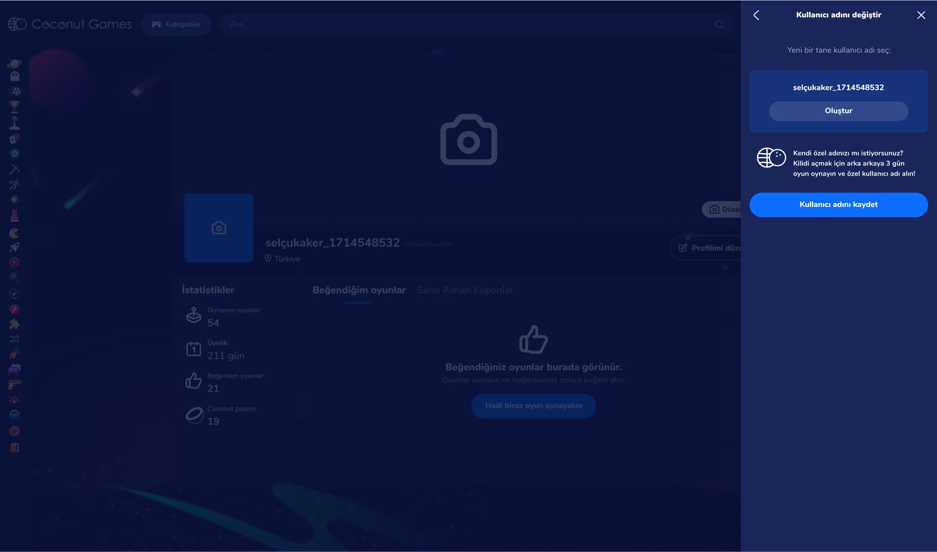 Game Community Website — 8