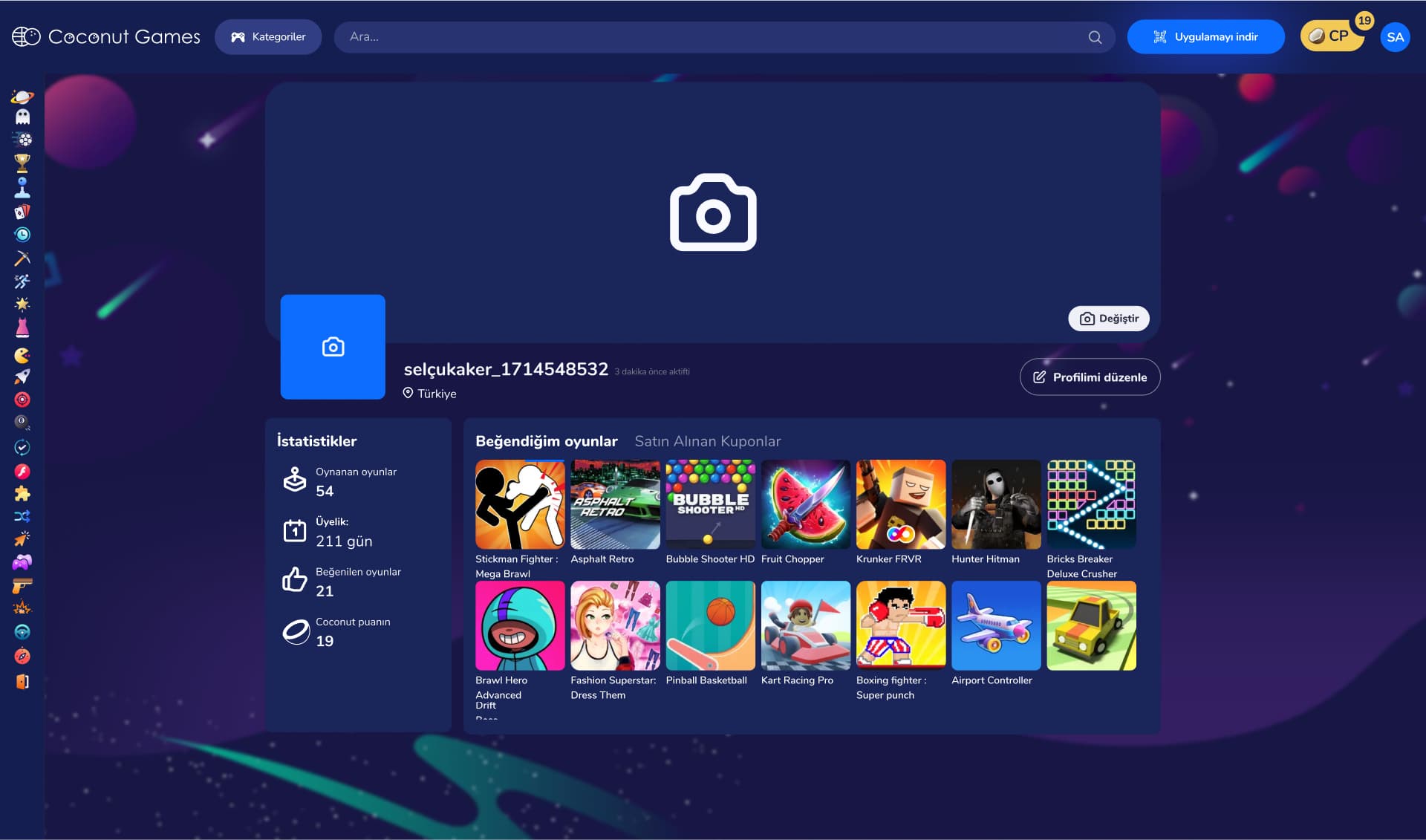 Game Community Website — 10