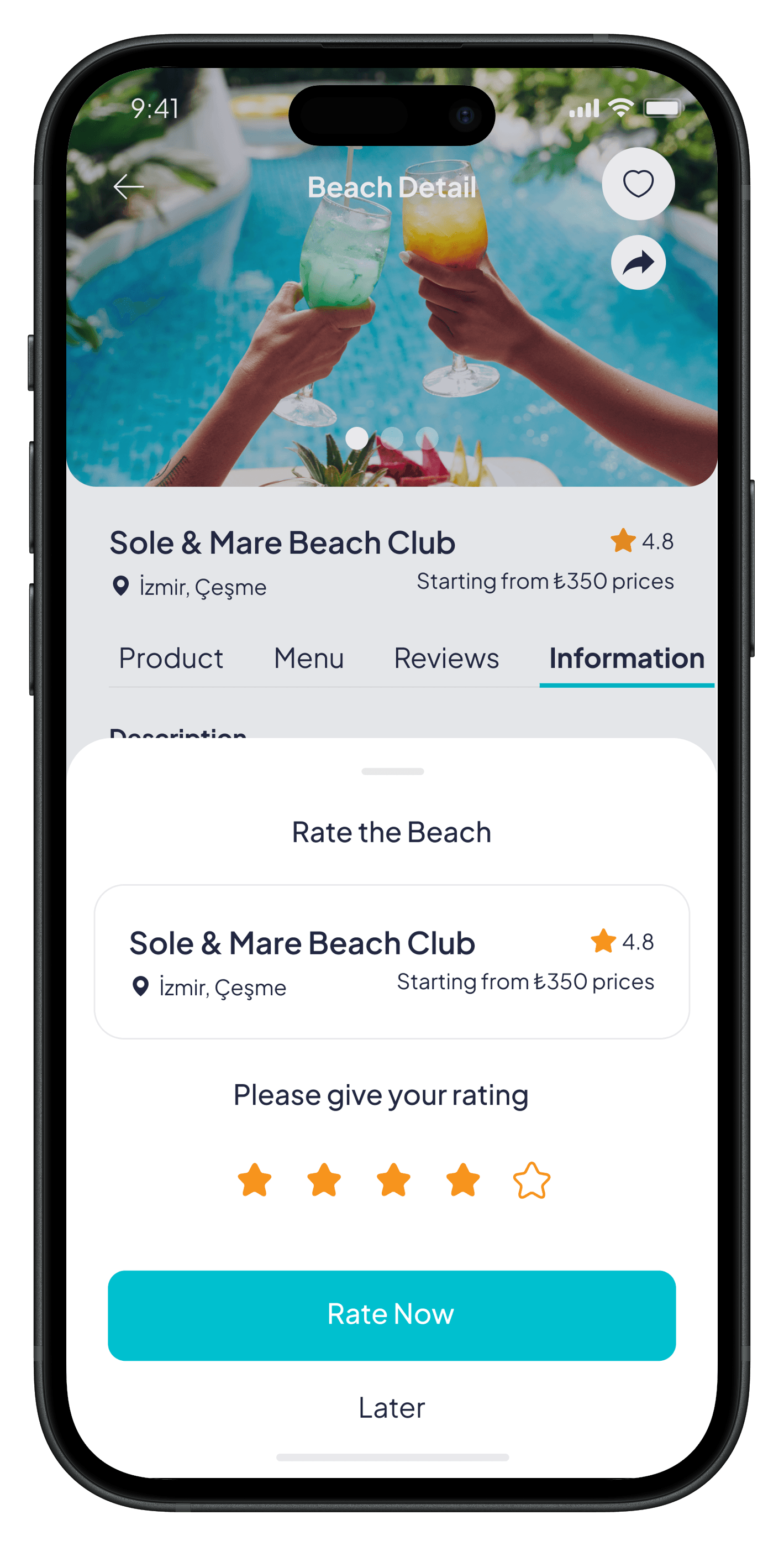 Go Beach Mobile App — 6