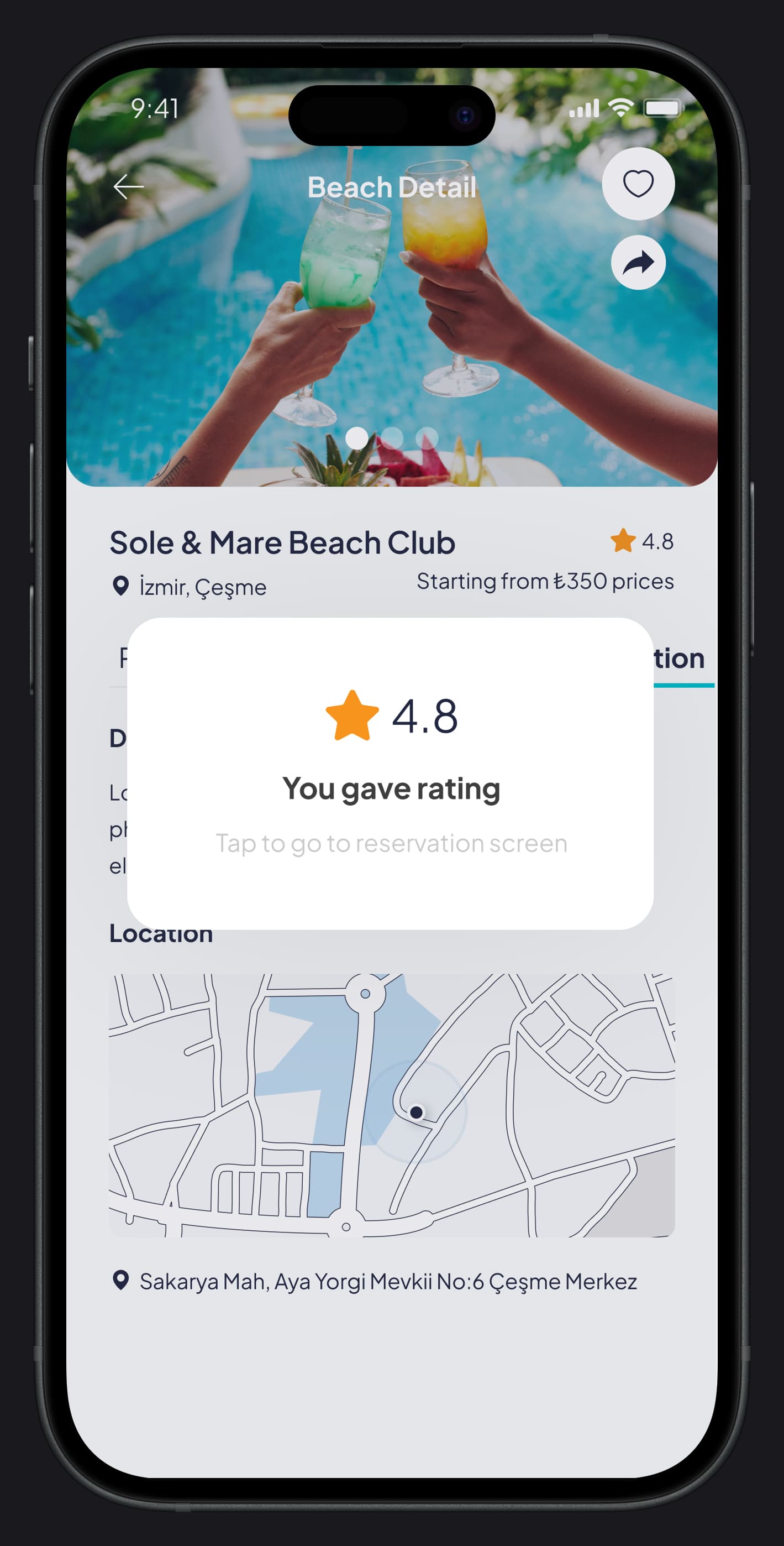Go Beach Mobile App — 58