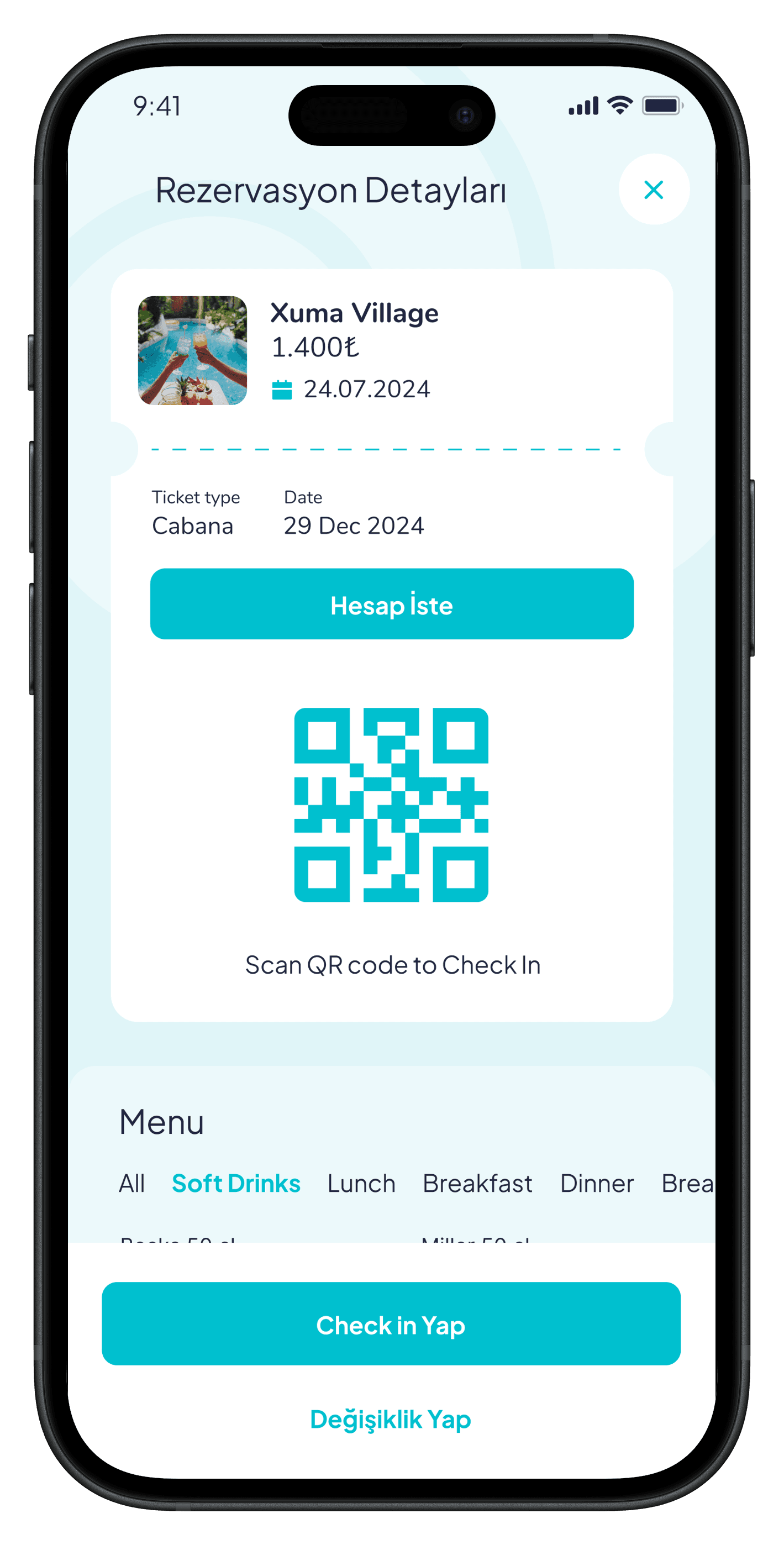 Go Beach Mobile App — project detail 25, Selçuk Aker