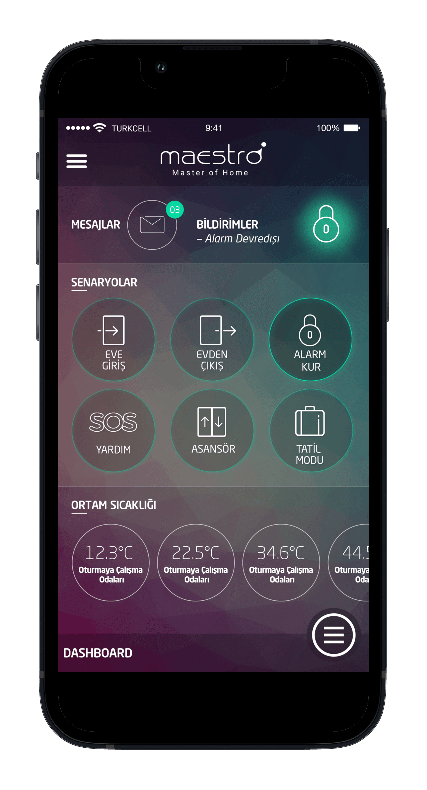 Intelligent House App — 1