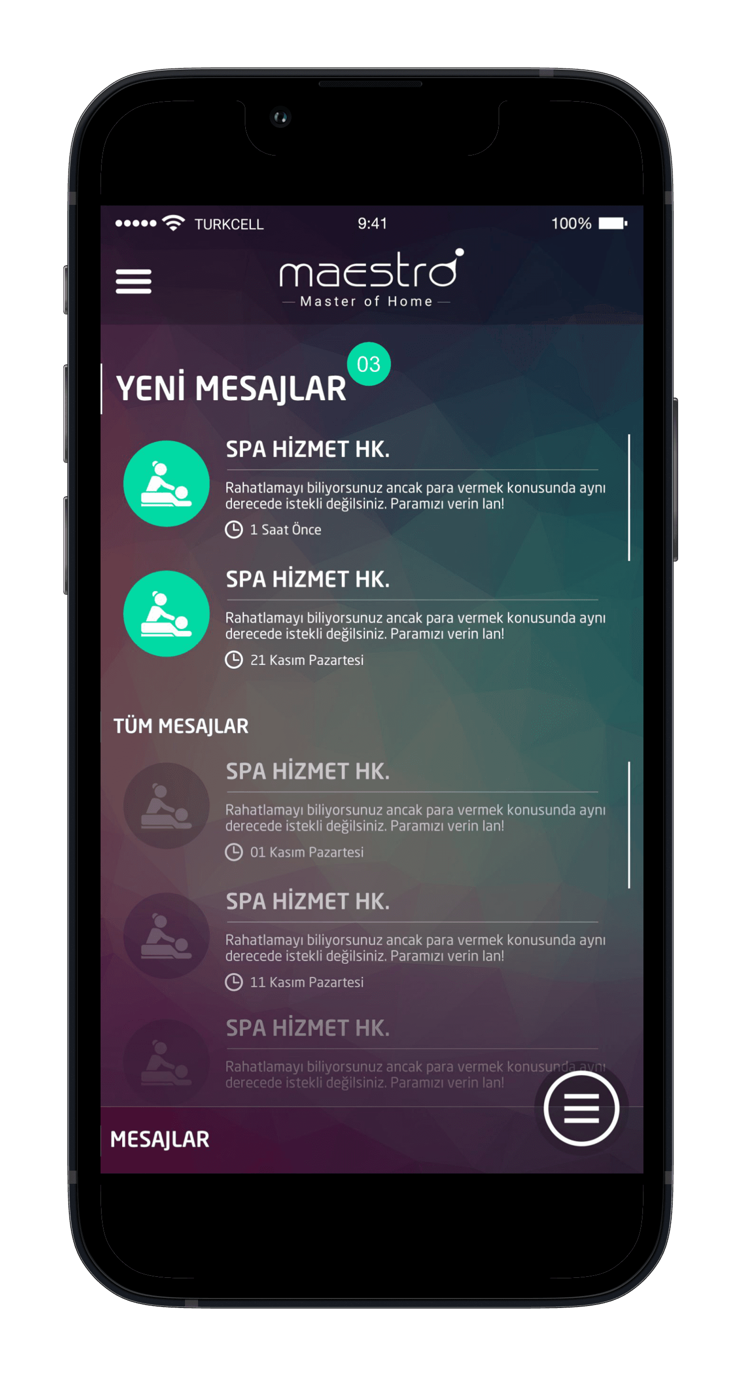 Intelligent House App — 9